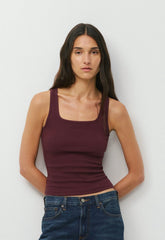 HomeStretch™ Rib Frequency Tank - GALA PLUM