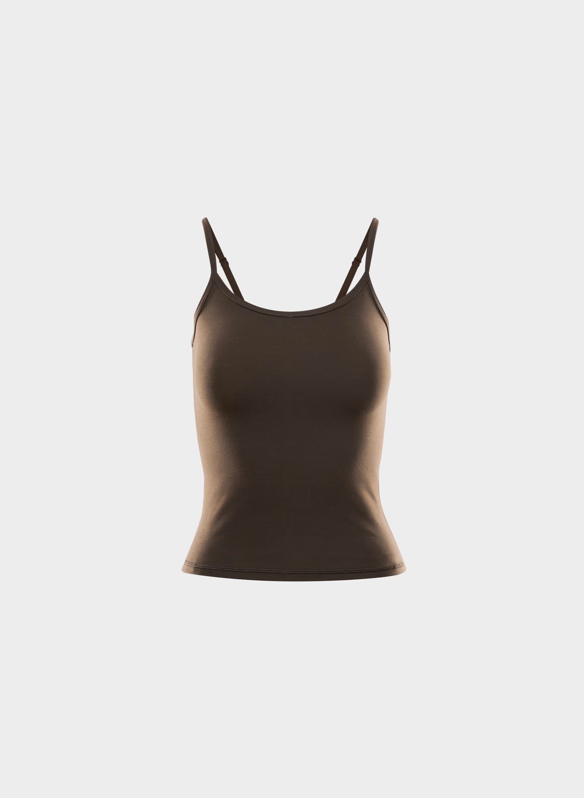 BUTTER Essential Cami Tank - CACAO NIB BROWN