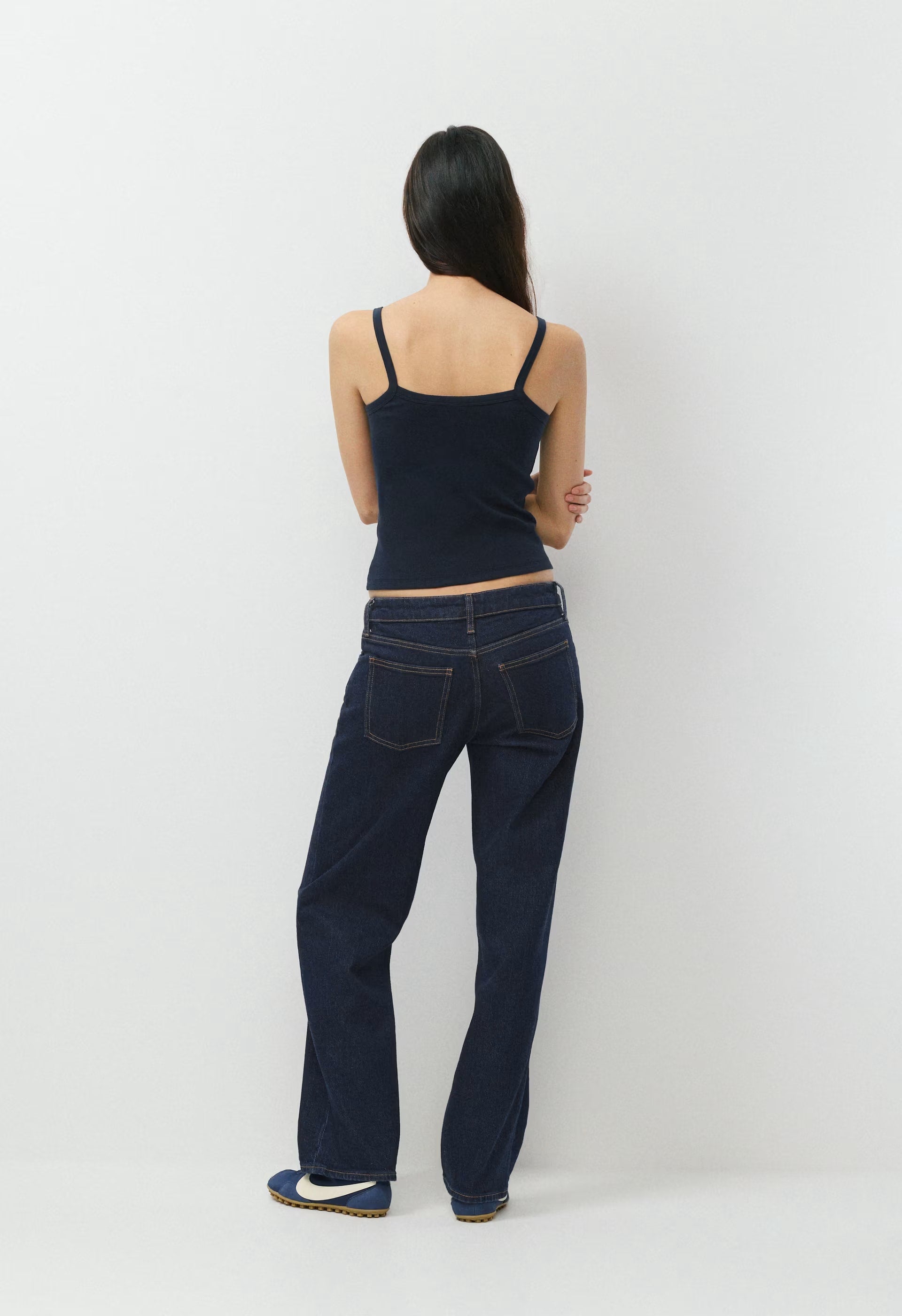 HomeStretch™ Rib Spectrum Cami Tank - ADMIRAL
