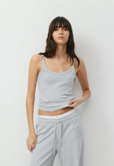 HomeStretch™ Rib Spectrum Cami Tank - HEATHER CHROME