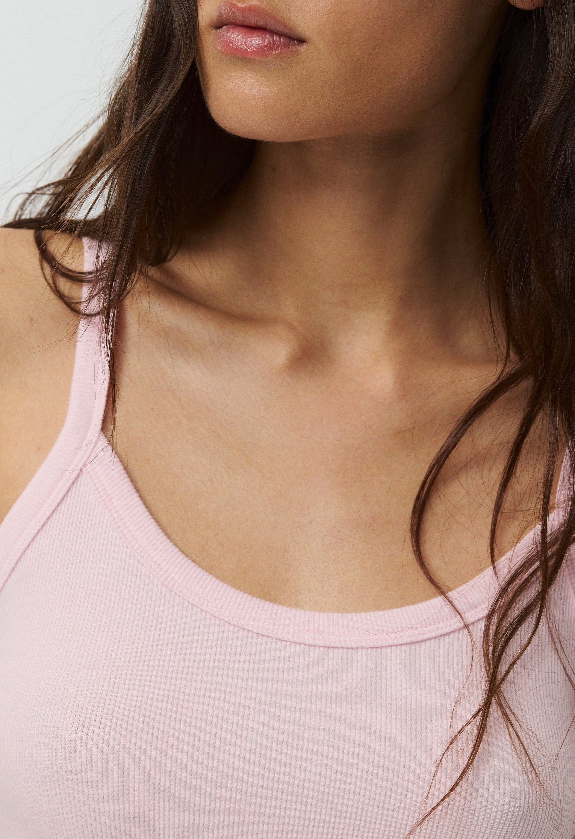 HomeStretch™ Rib Spectrum Cami Tank - MAGNOLIA