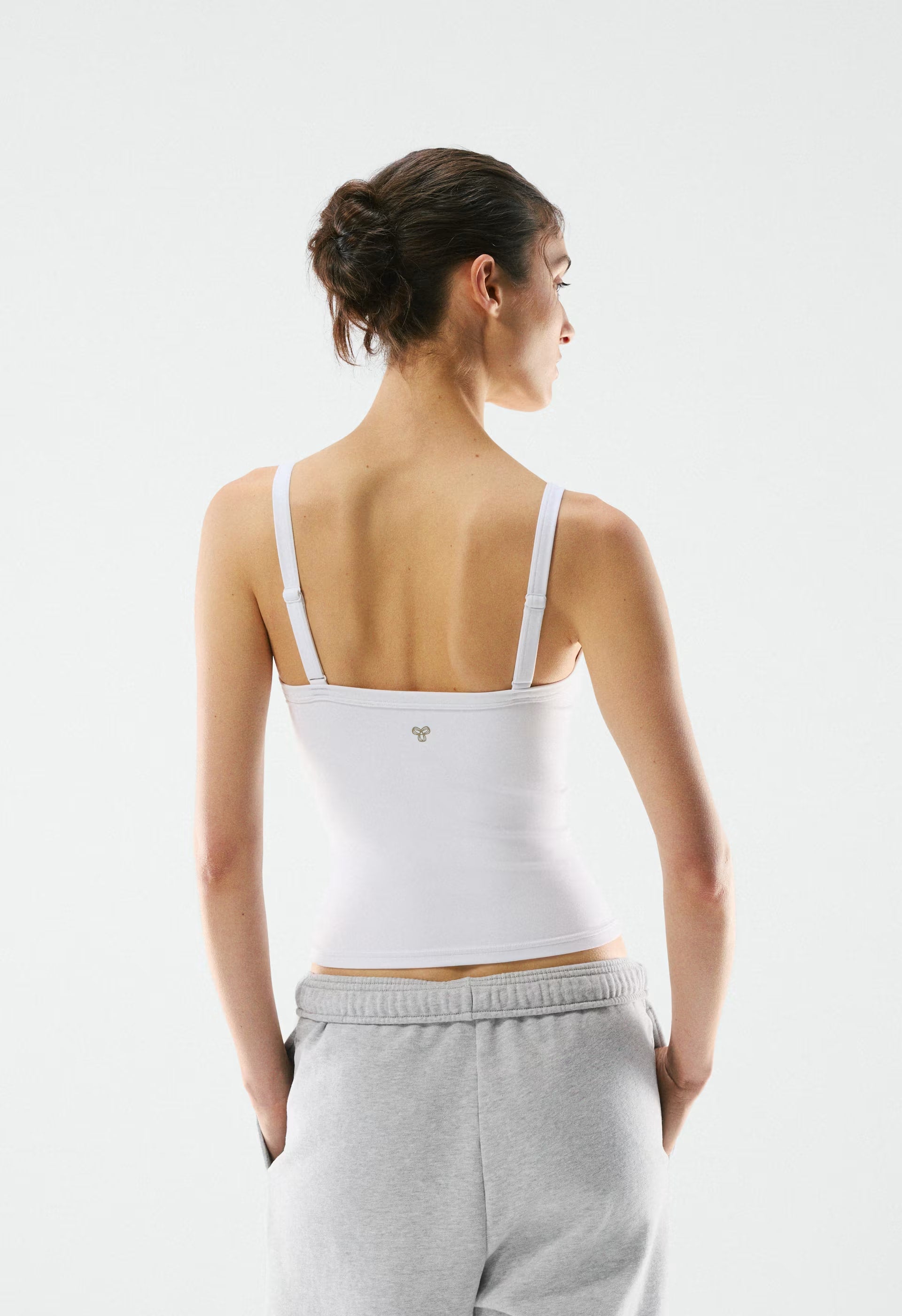 BUTTER Tumbler Tank - BRIGHT WHITE