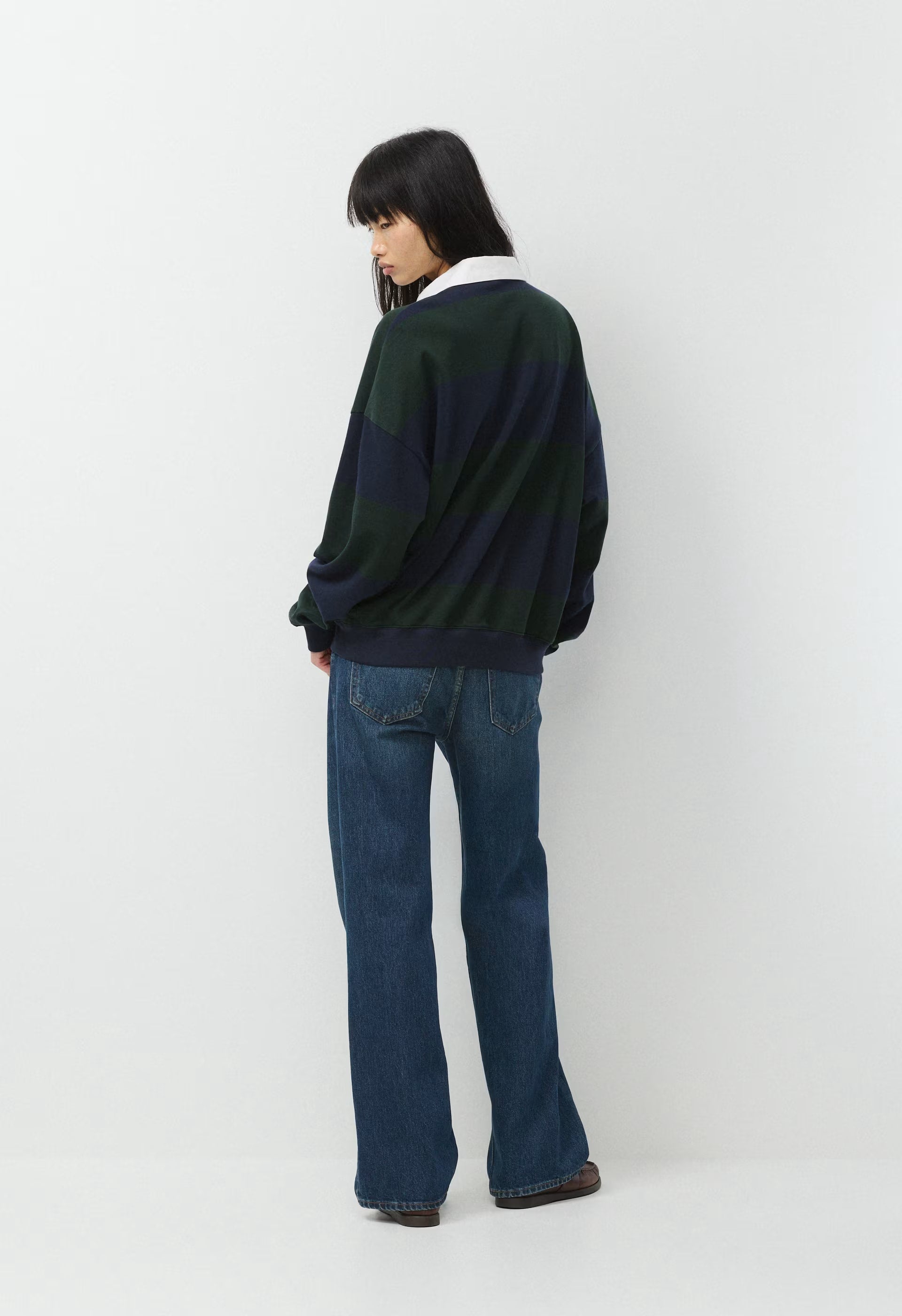 Mighty Cotton™ Lomu Polo - FGTR GREEN/ADMRL NAVY