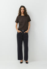 InterLock Cotton Function T-Shirt - RICH MOCHA BROWN
