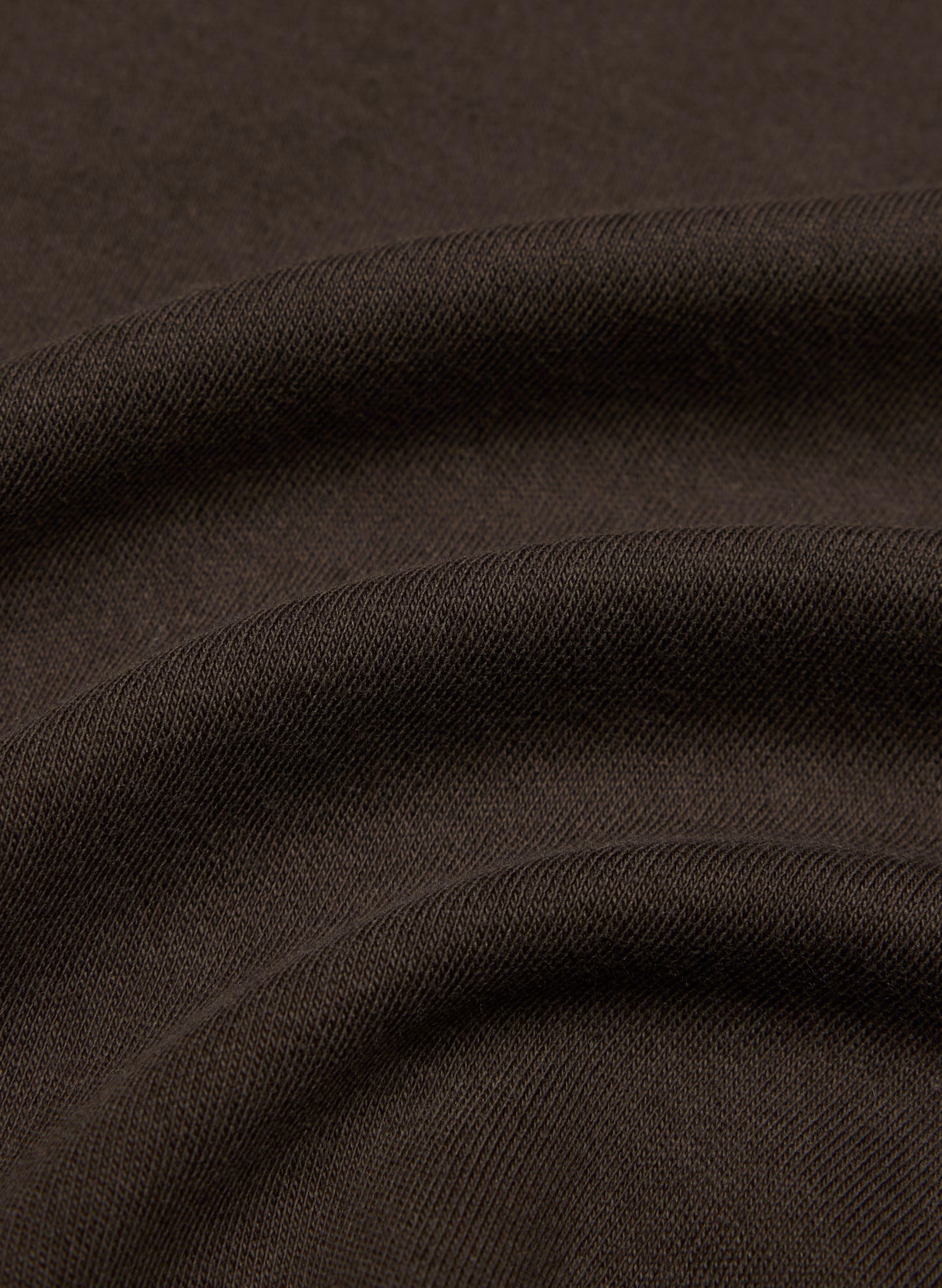 InterLock Cotton Function T-Shirt - CACAO NIB BROWN