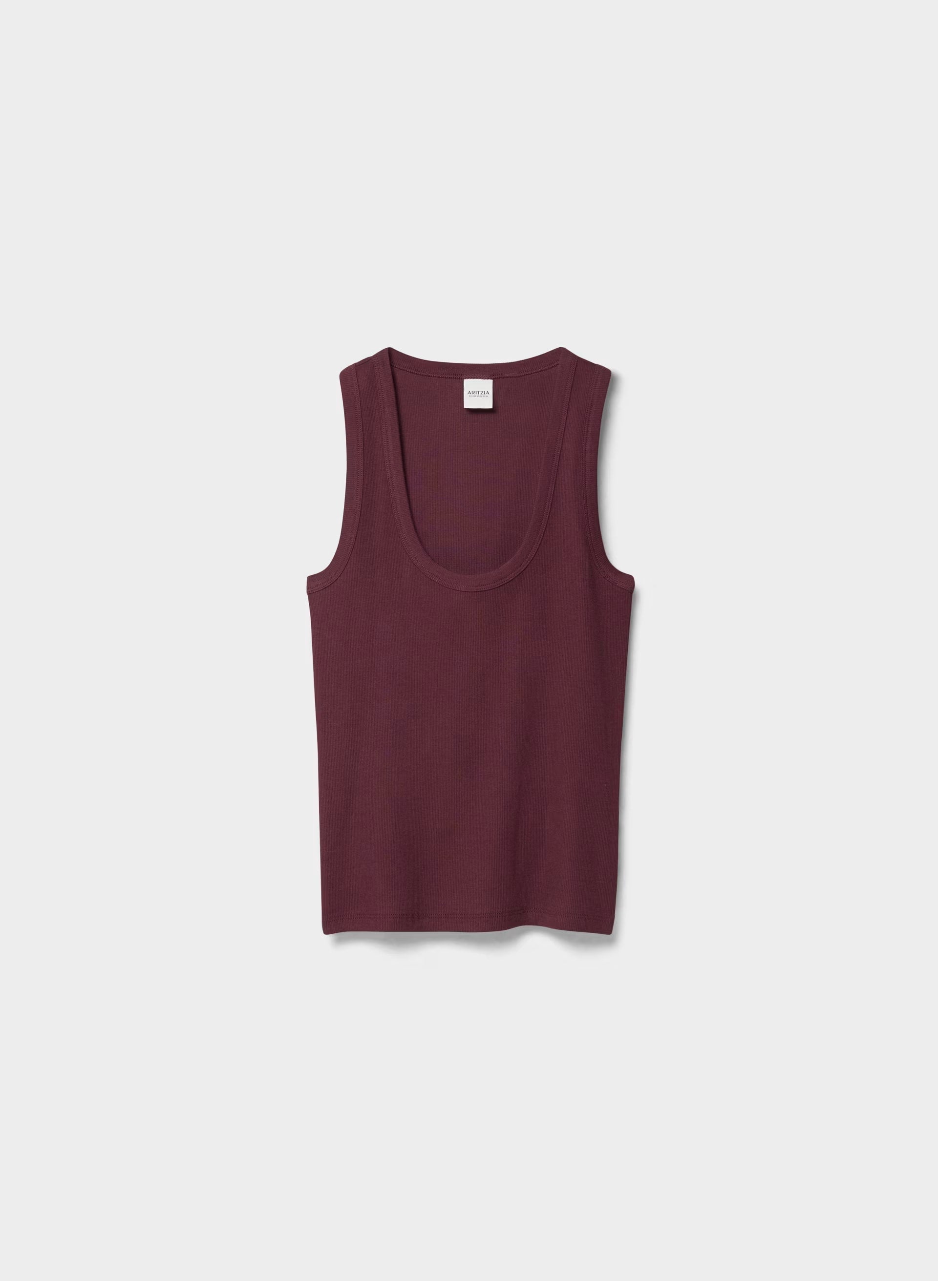 HomeStretch™ Rib Vinyl Tank - GALA PLUM