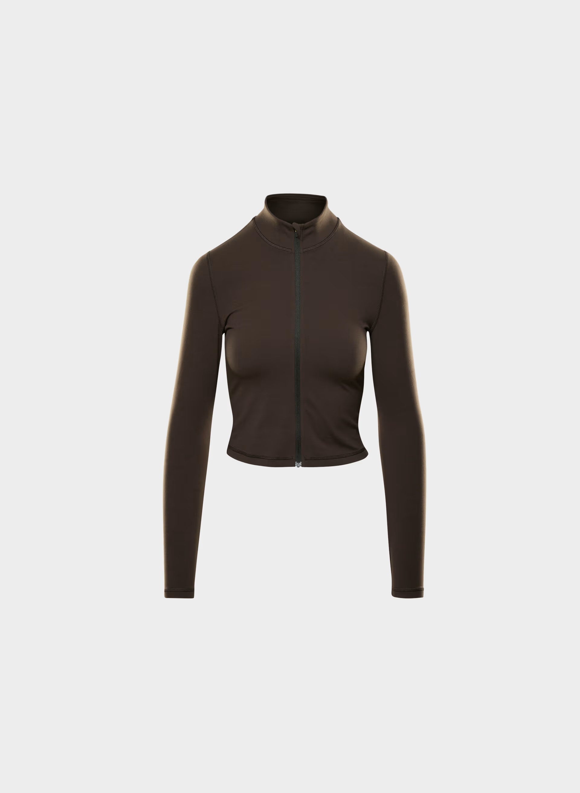 BUTTER Limit Zip-Up - CACAO NIB BROWN
