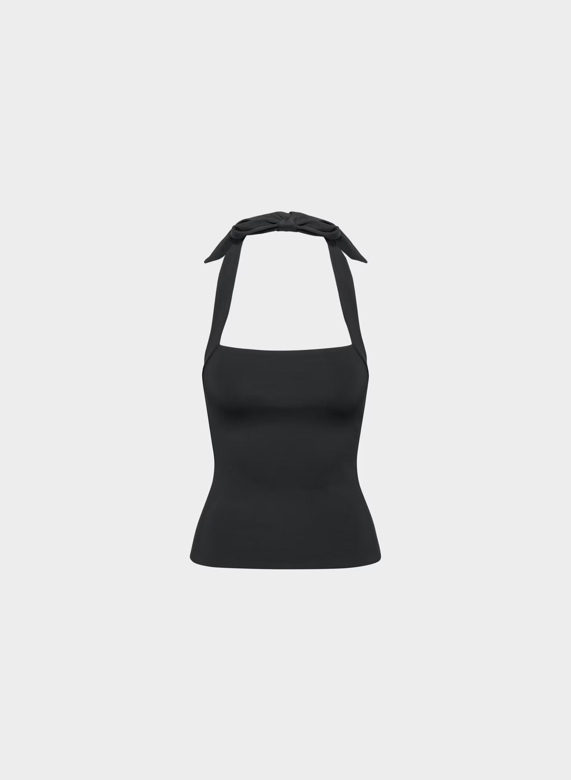 Original Contour Optimum Halter Top - BLACK
