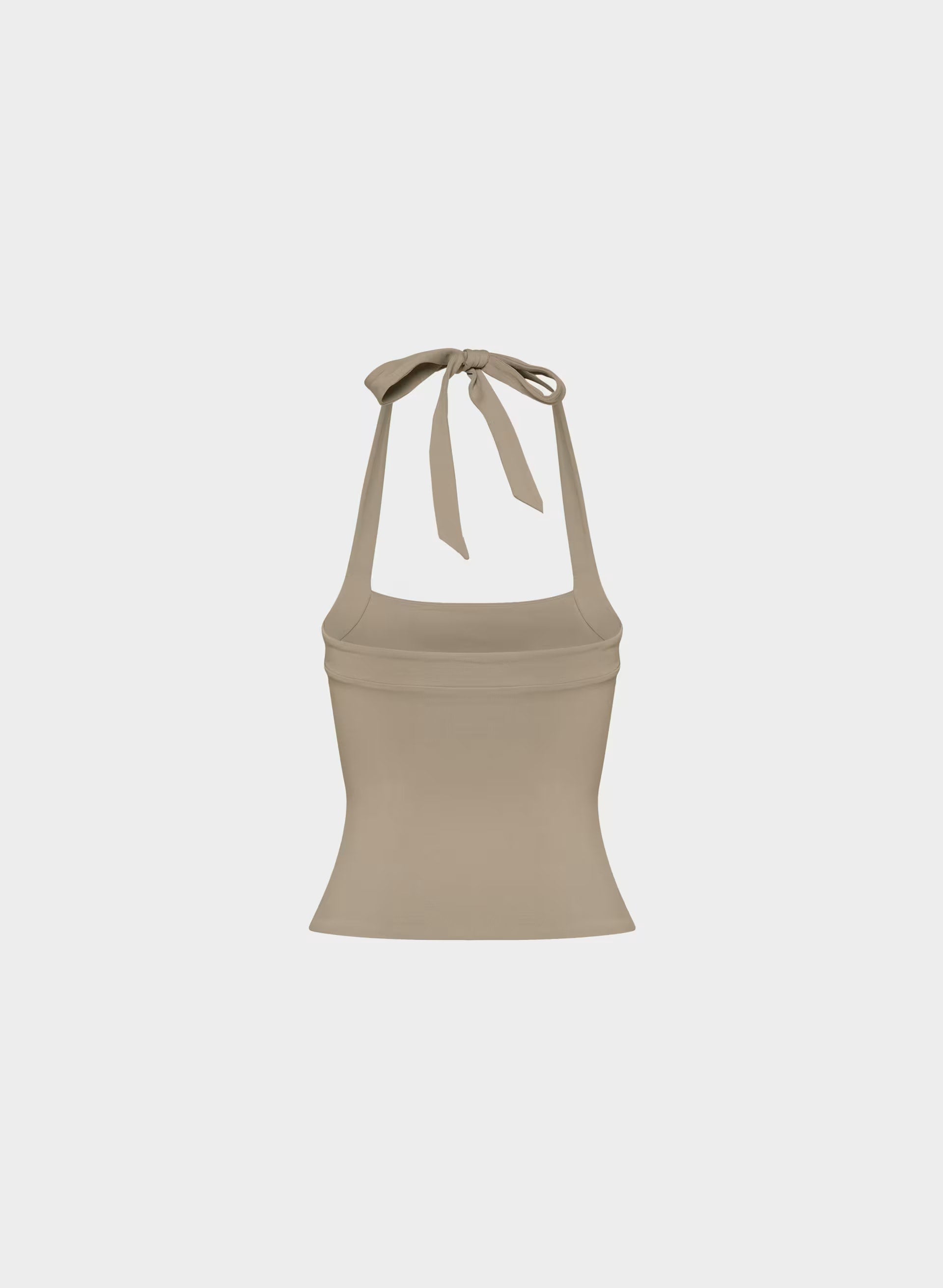 Original Contour Optimum Halter Top - NOMAD TAUPE