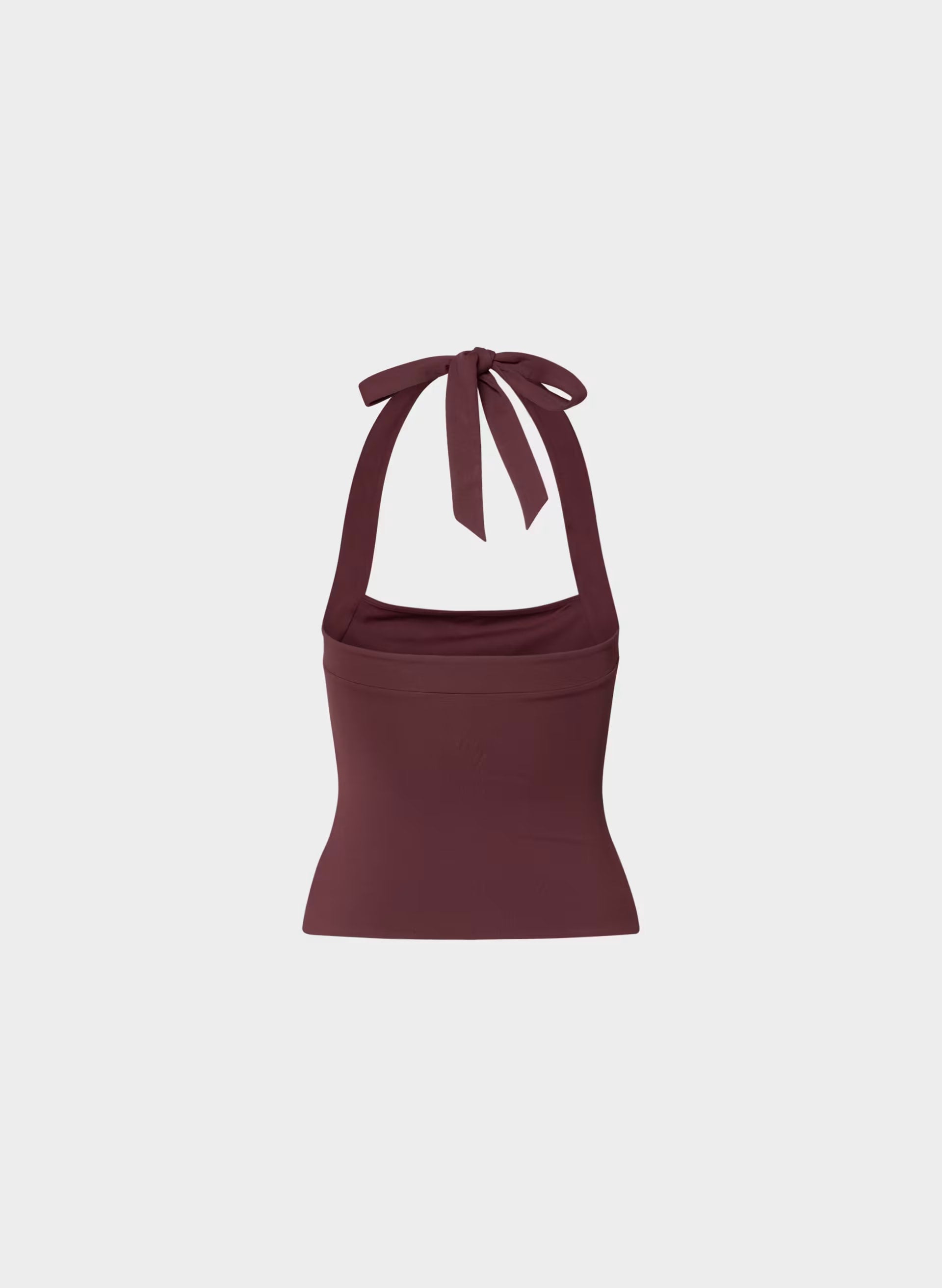 Original Contour Optimum Halter Top - GALA PLUM