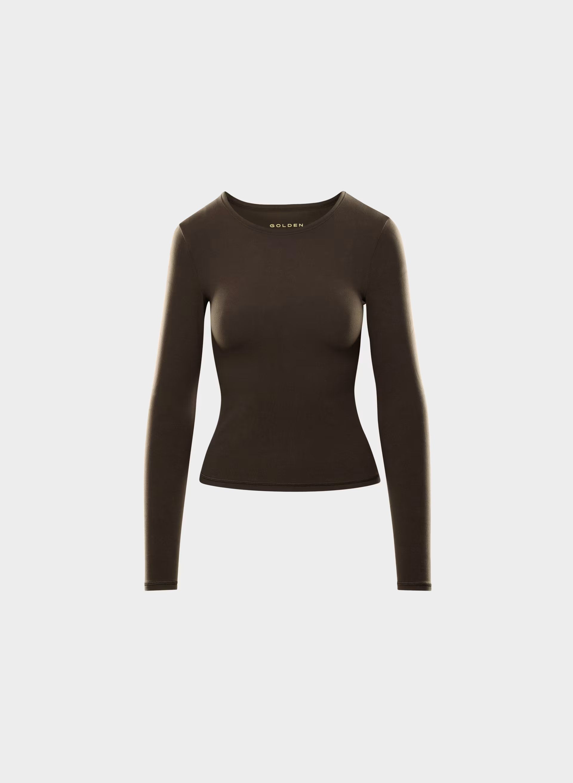 BUTTER Essential Longsleeve - CACAO NIB BROWN