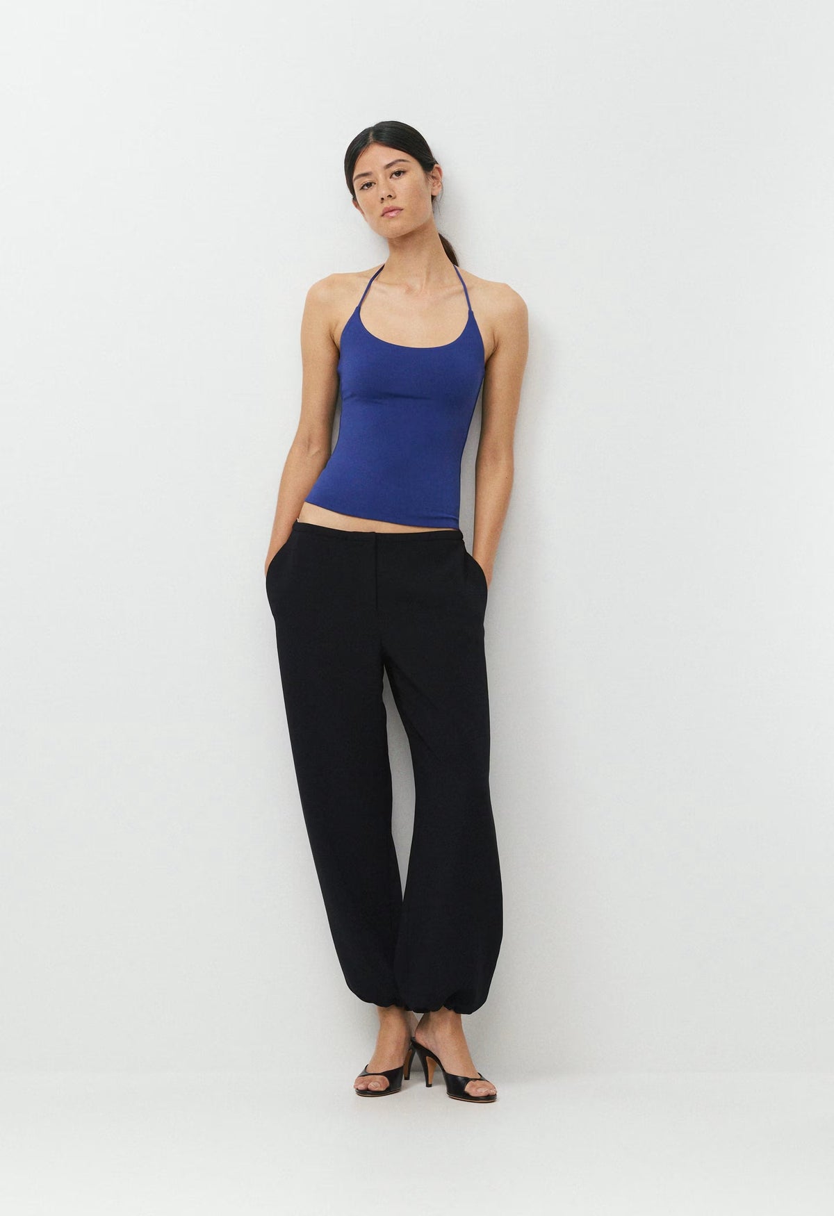 Original Contour Grace Halter Top - BYRON BLUE