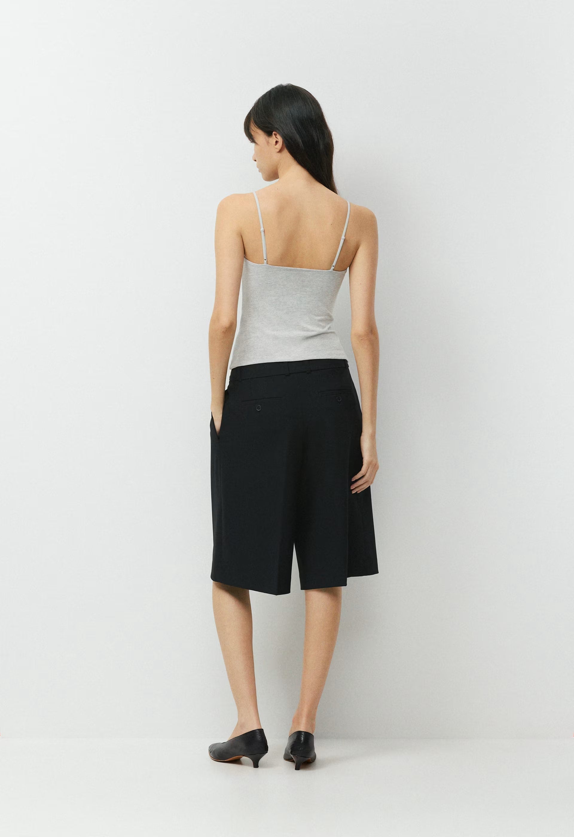 Casual Contour Presence Cami Tank - HEATHER CHROME