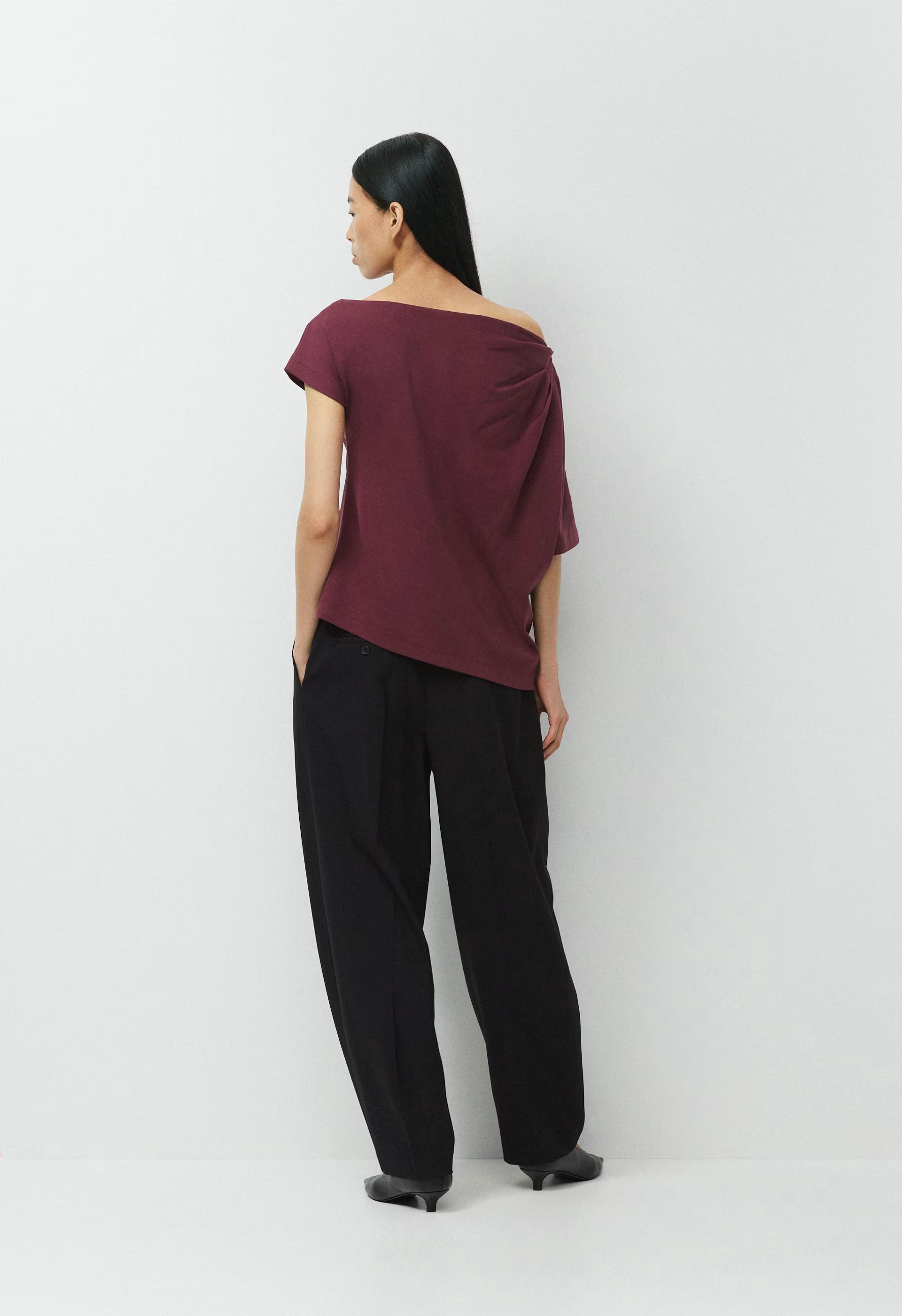 InterLock Cotton Script Top - MILKSHAKE PINK