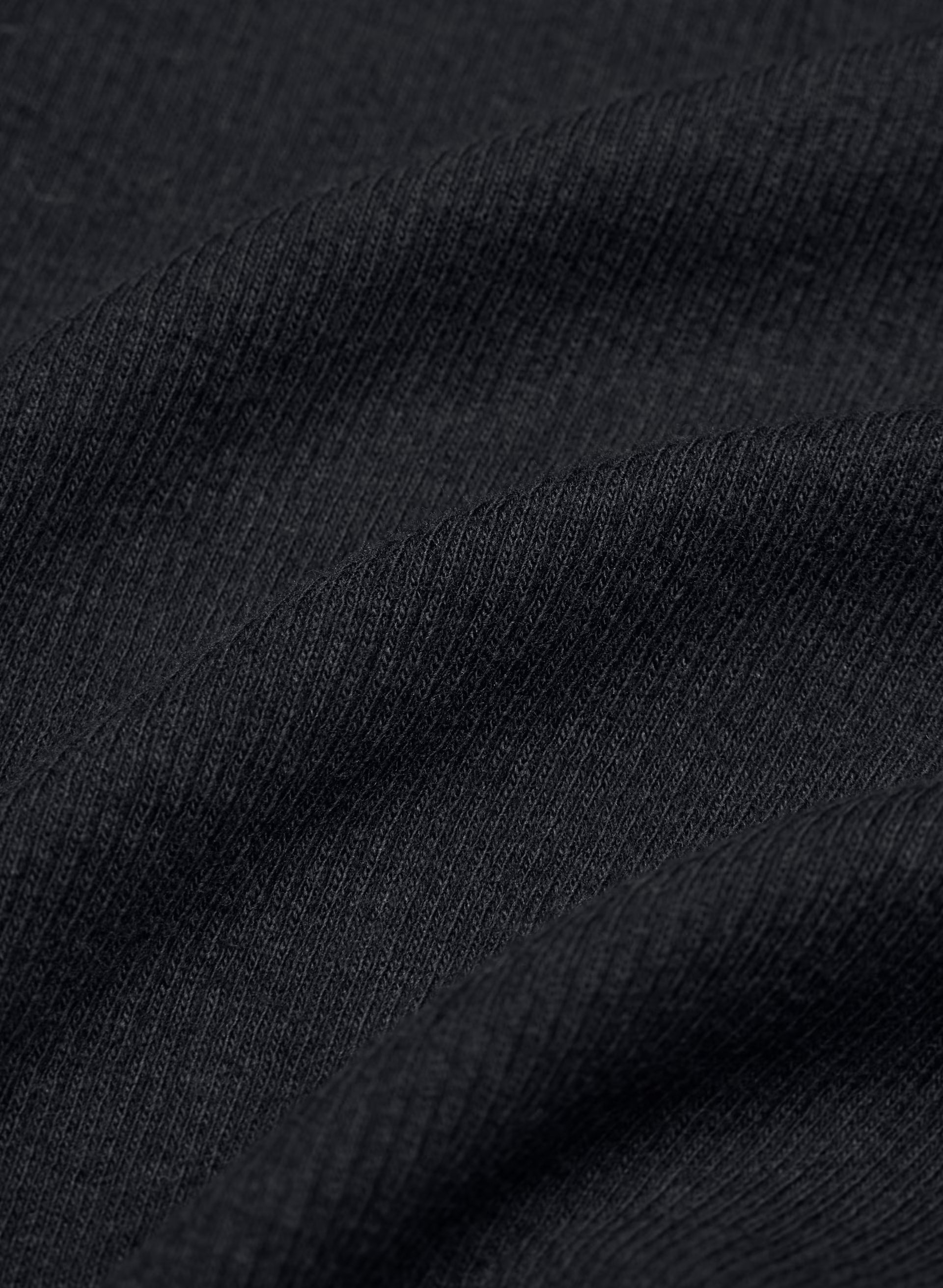 HomeStretch™ Rib Syncopation Longsleeve - BLACK