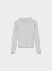 HomeStretch™ Rib Syncopation Longsleeve - HEATHER CHROME