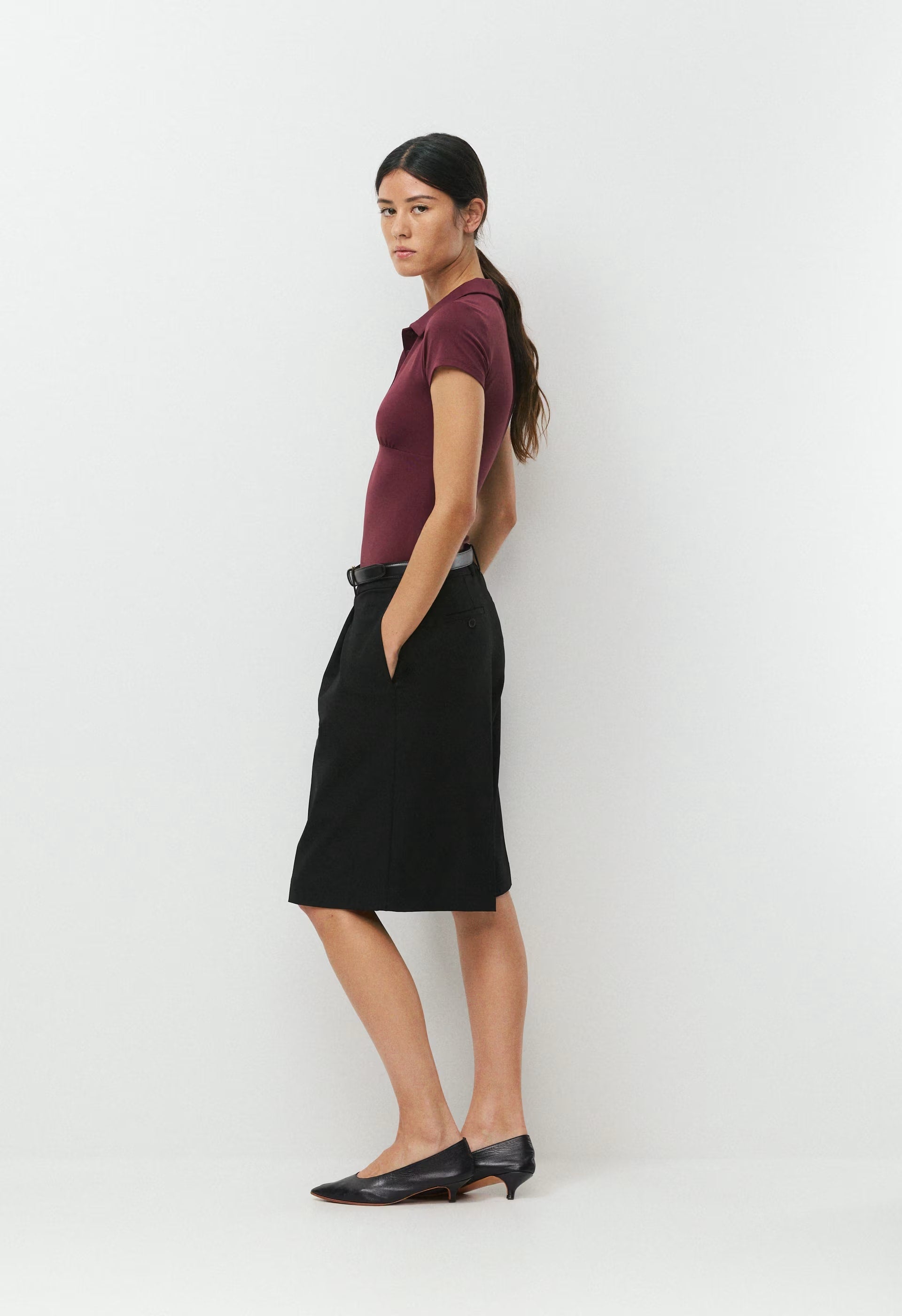 Original Contour Flyer Polo T-Shirt - RICH MOCHA BROWN