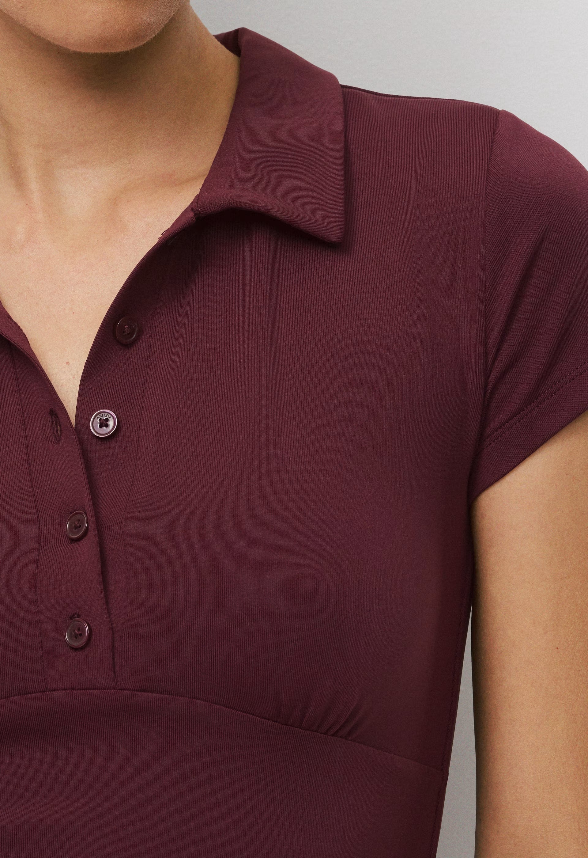 Original Contour Flyer Polo T-Shirt - GALA PLUM