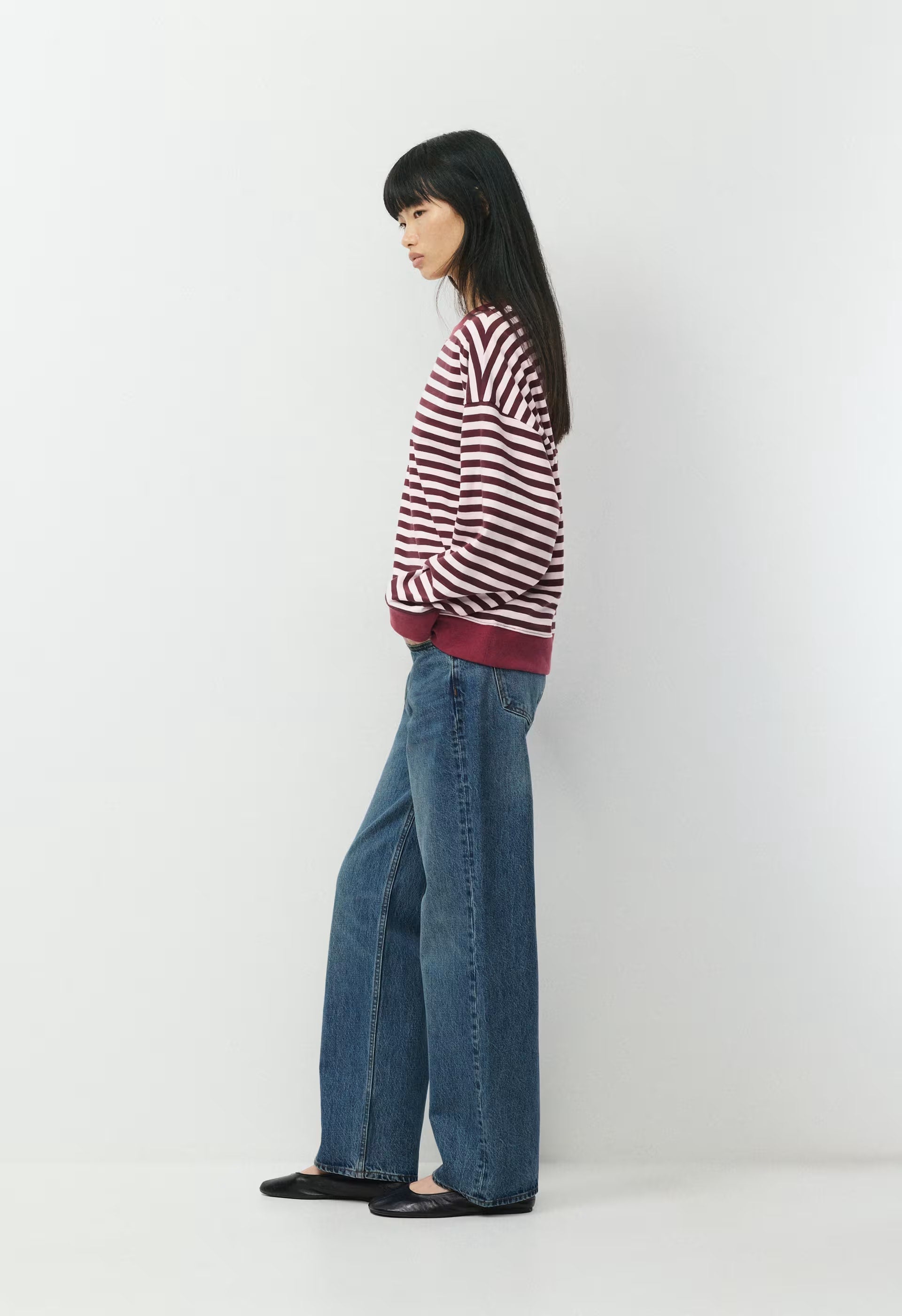 Mighty Cotton™ Wicket Longsleeve - MAGNOLIA/GALA PLUM