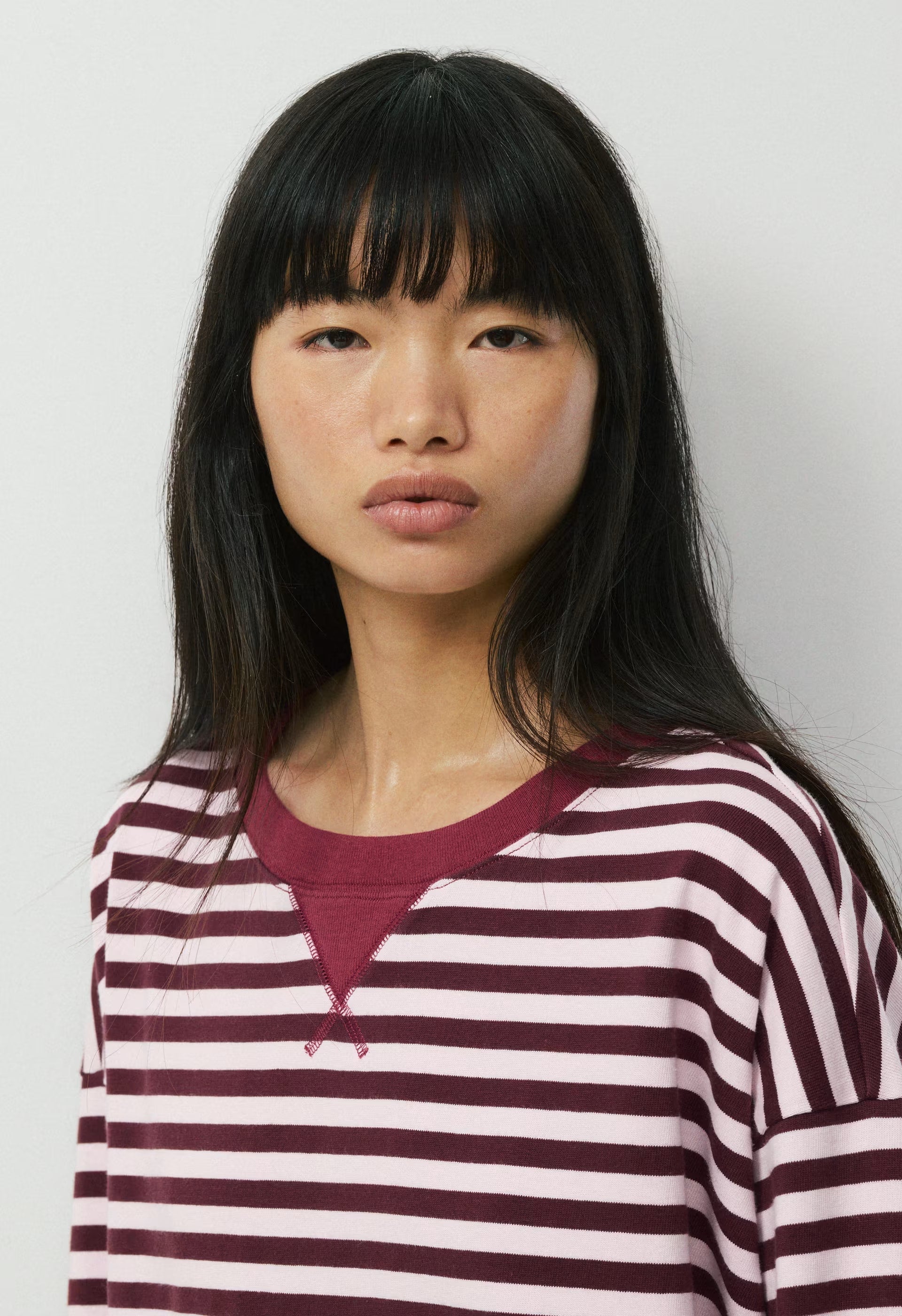 Mighty Cotton™ Wicket Longsleeve - MAGNOLIA/GALA PLUM
