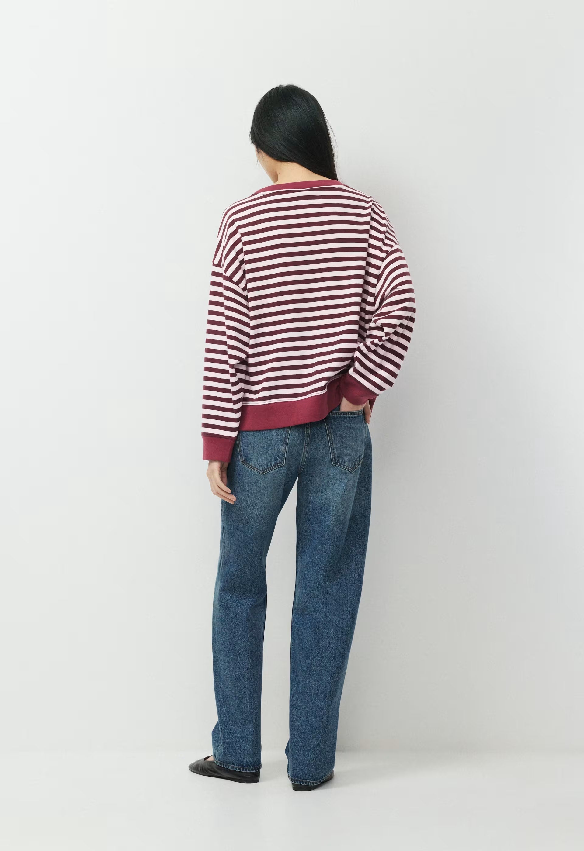 Mighty Cotton™ Wicket Longsleeve - MAGNOLIA/GALA PLUM