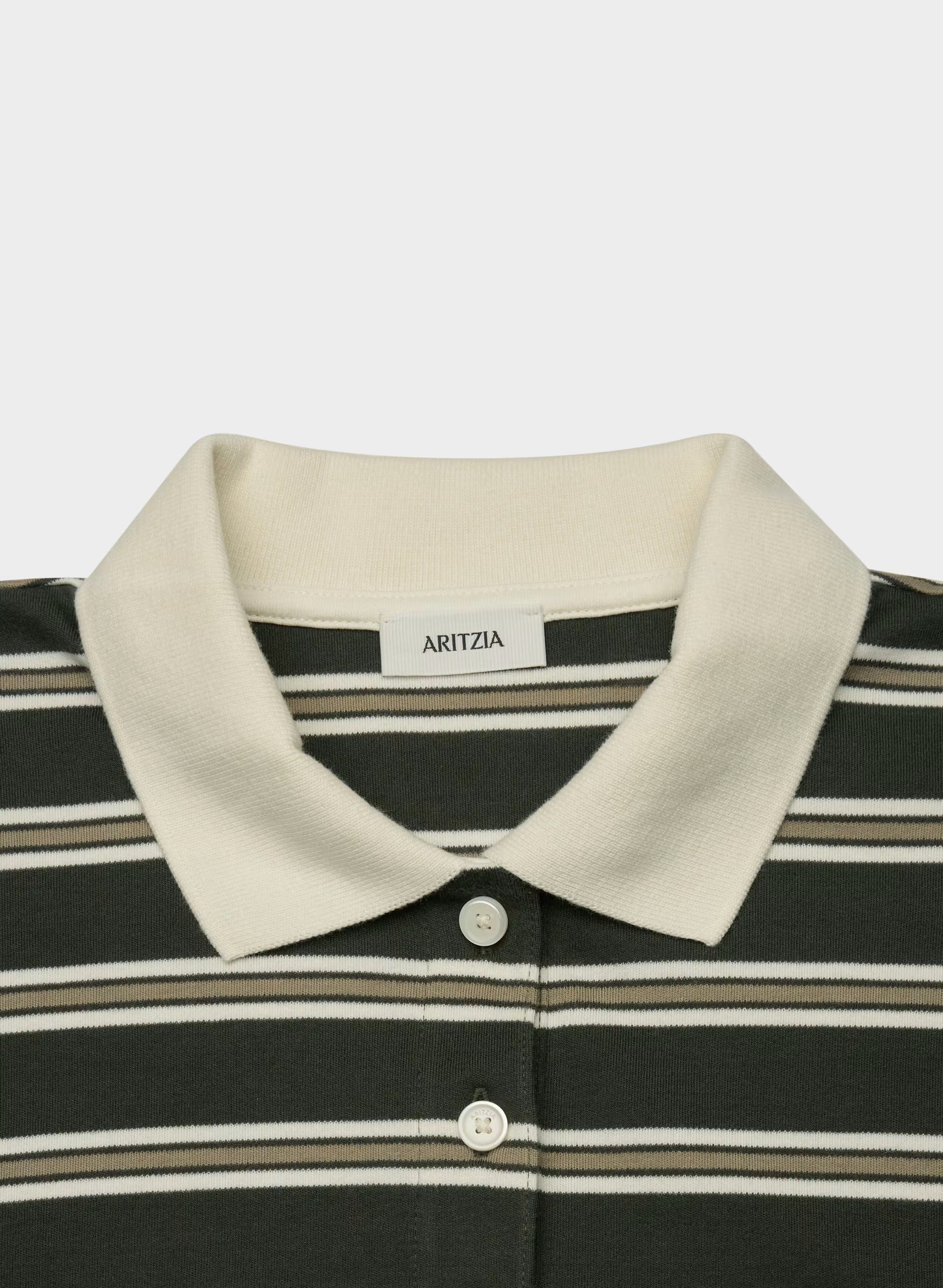 InterLock Cotton Eton Longsleeve - FLINT GRN/NMD TAUP