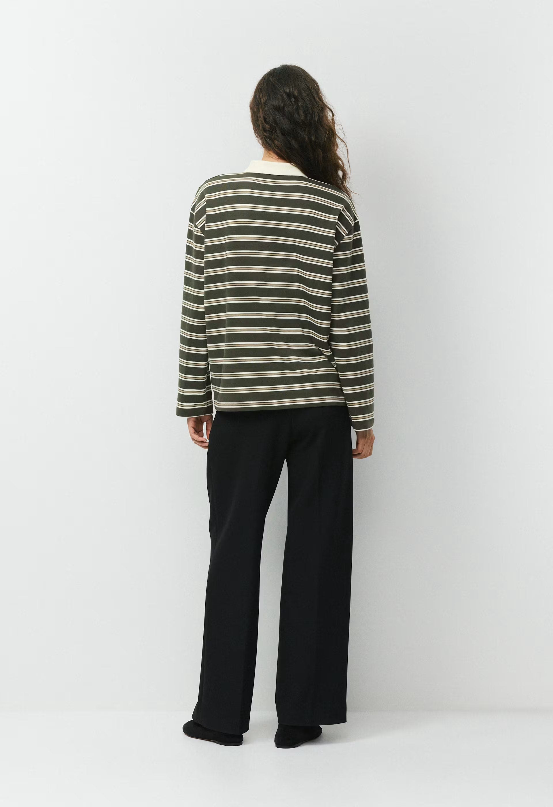 InterLock Cotton Eton Longsleeve - FLINT GRN/NMD TAUP