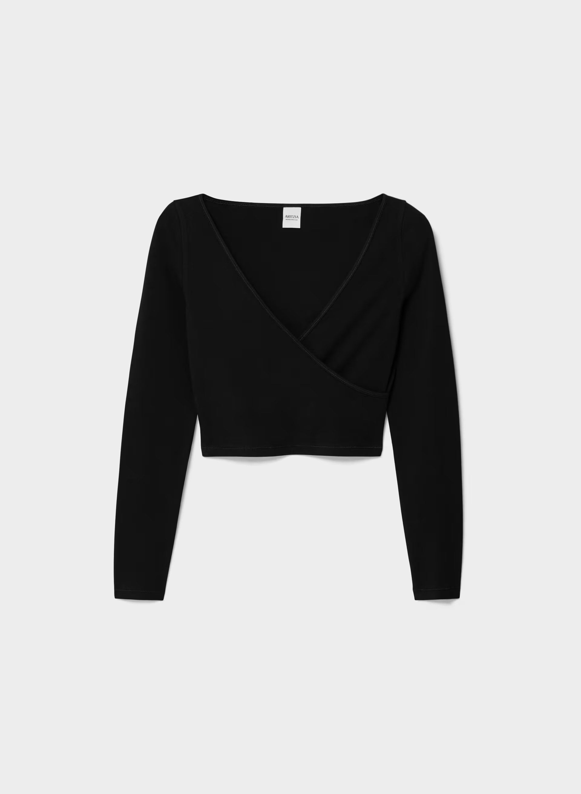 HomeStretch™ Smooth Adapt Wrap Longsleeve - BLACK