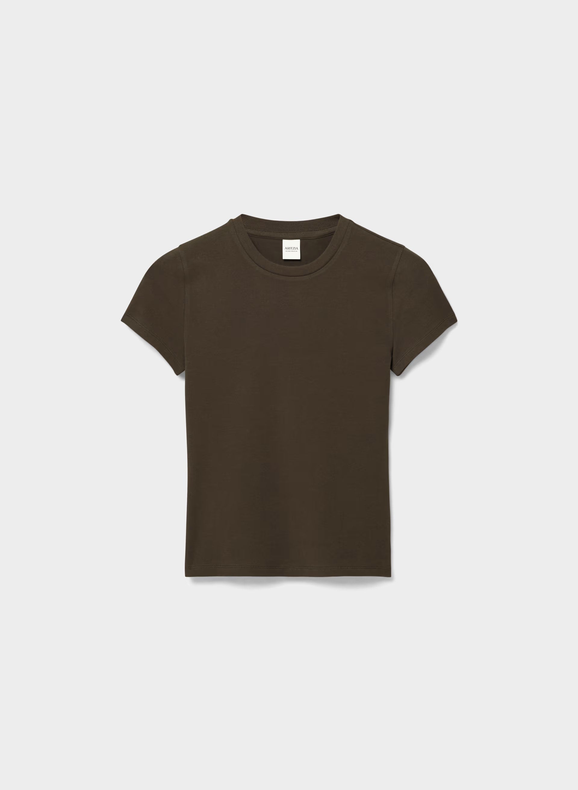HomeStretch™ Smooth Tune T-Shirt - CACAO NIB BROWN