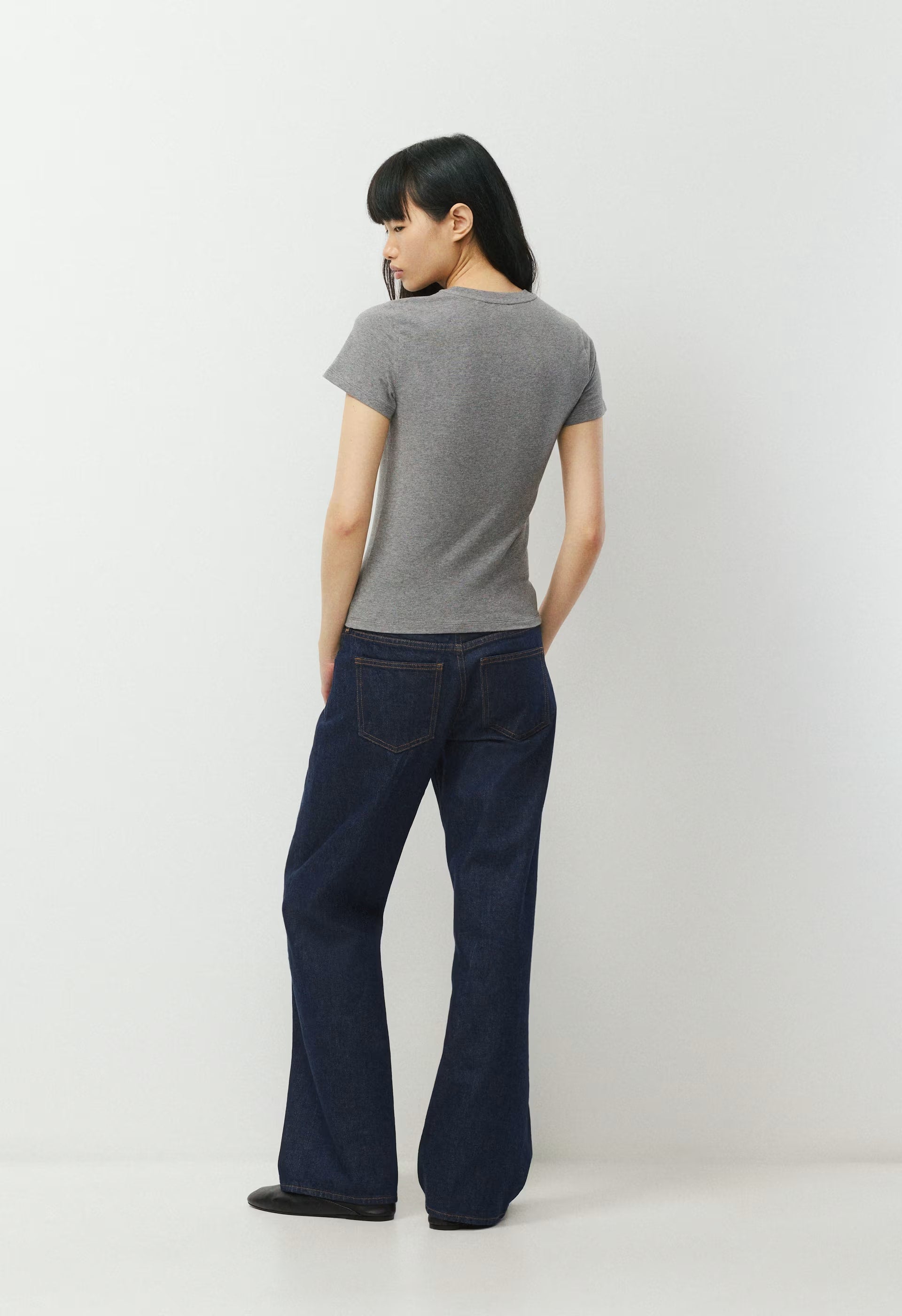 HomeStretch™ Smooth Tune T-Shirt - HEATHER DARK GREY