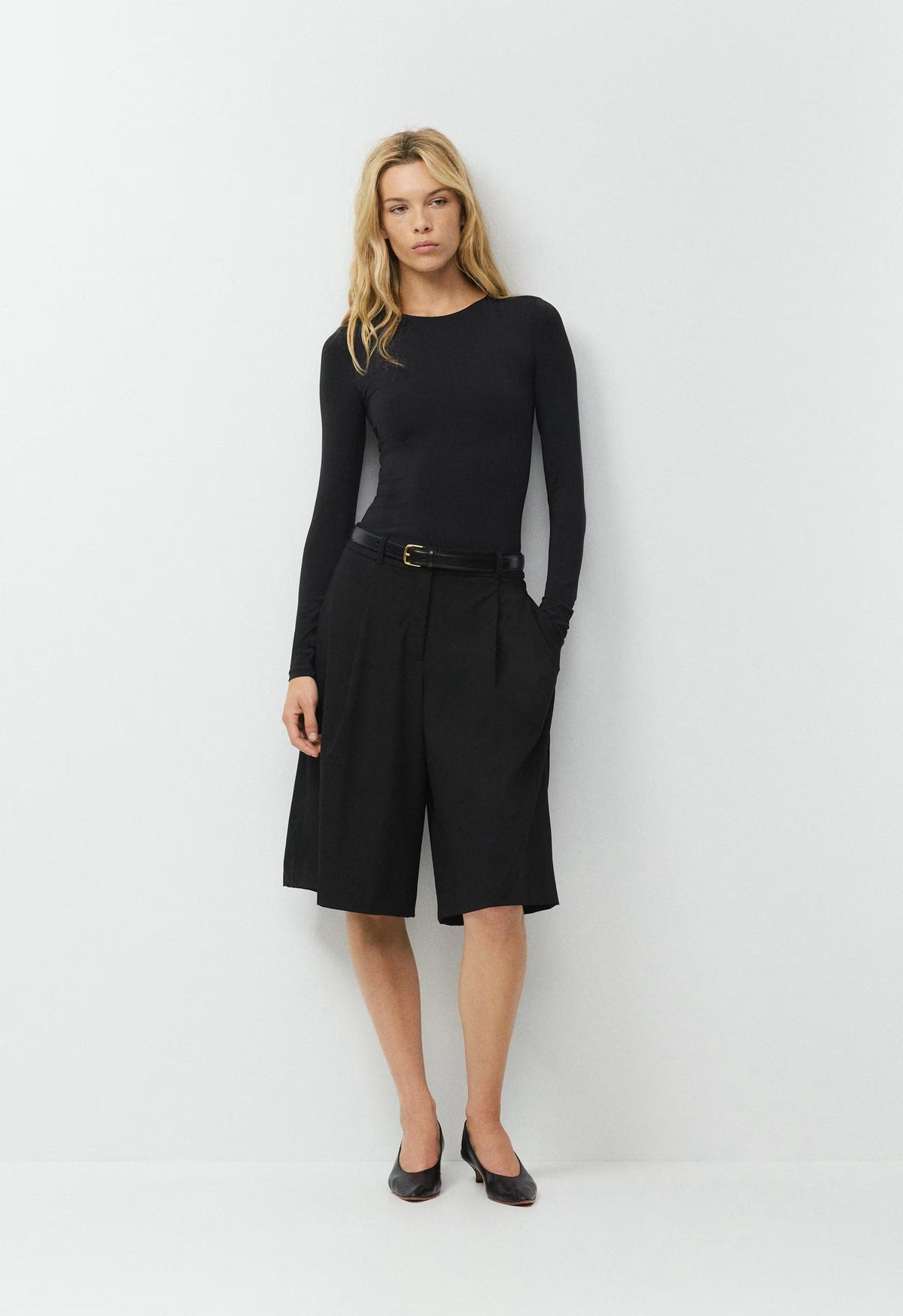 Original Contour Splendid Crew Longsleeve - BLACK