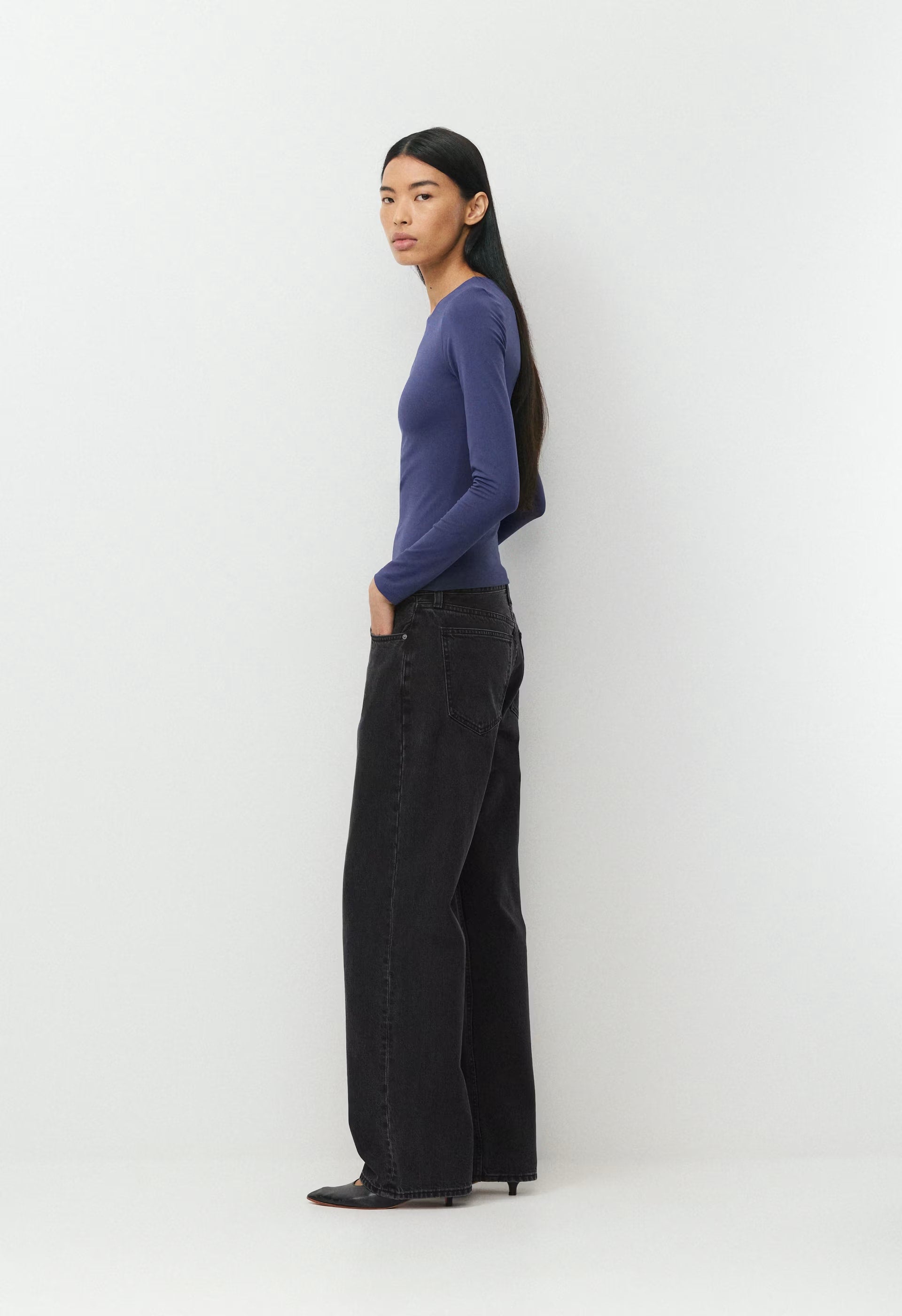 Original Contour Splendid Crew Longsleeve - BLUE MIRAGE
