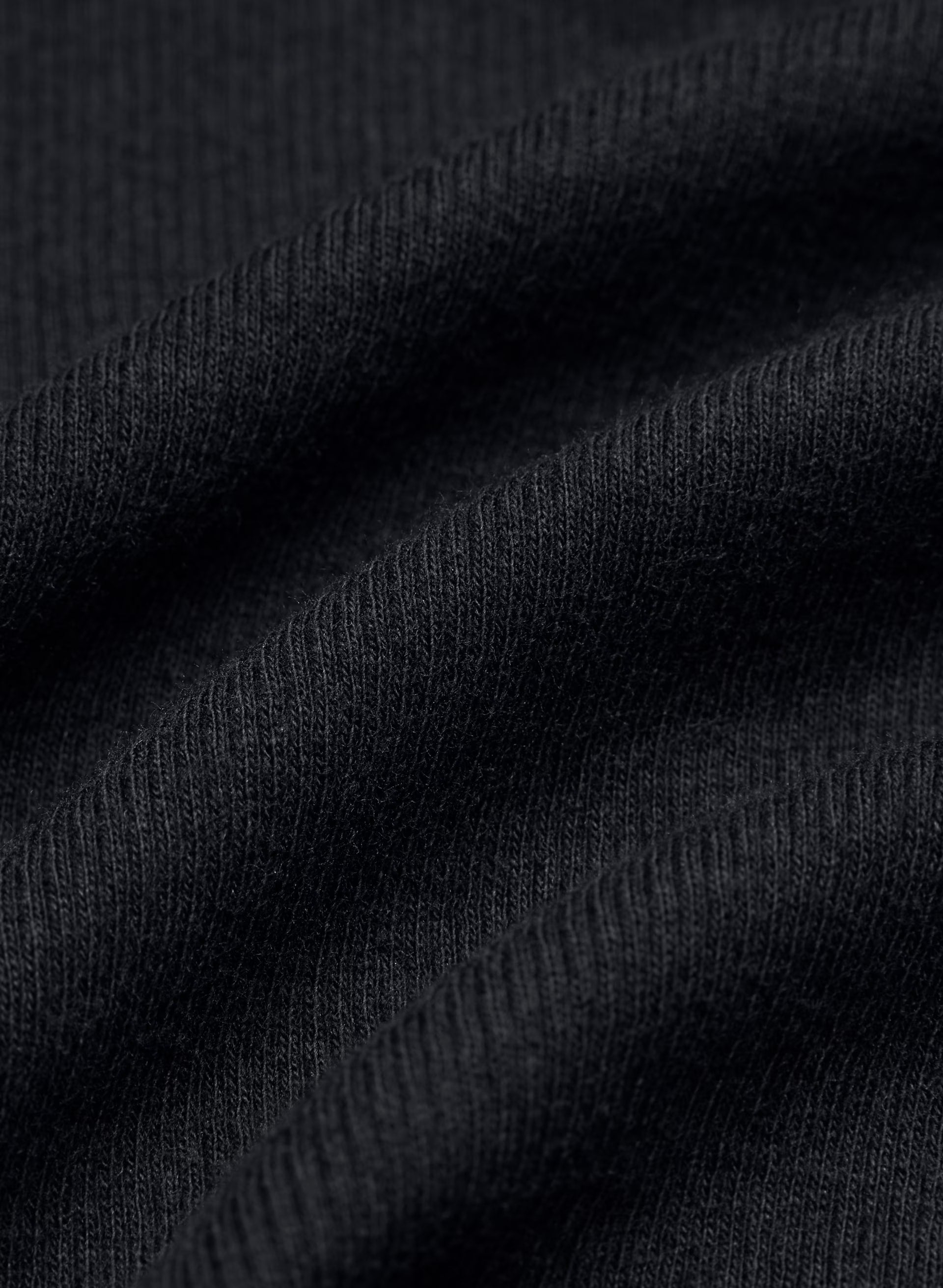 HomeStretch™ Rib Drift Longsleeve - BLACK
