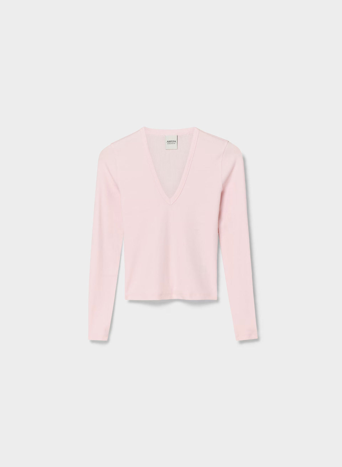 HomeStretch™ Rib Drift Longsleeve - MAGNOLIA