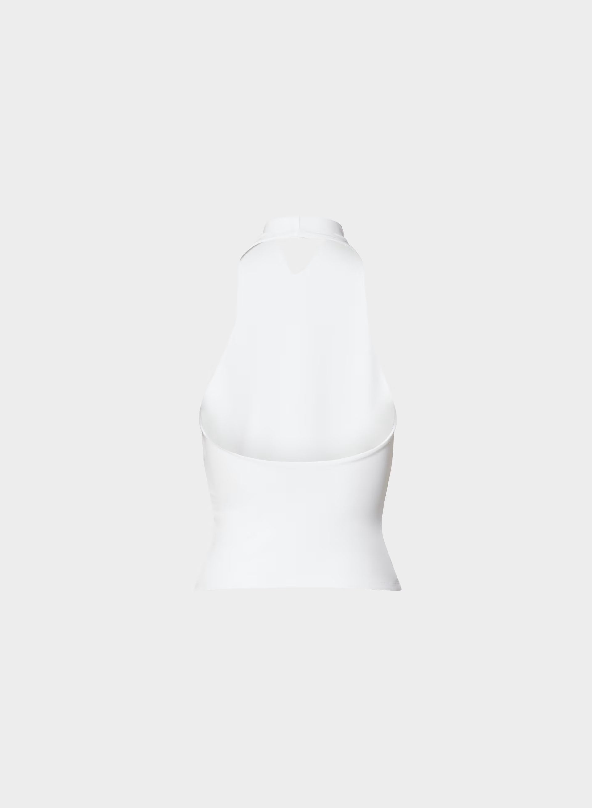 Smooth Matter™ Tower Halter Top - WHITE