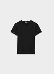 InterLock Cotton Wirth T-Shirt - BLACK
