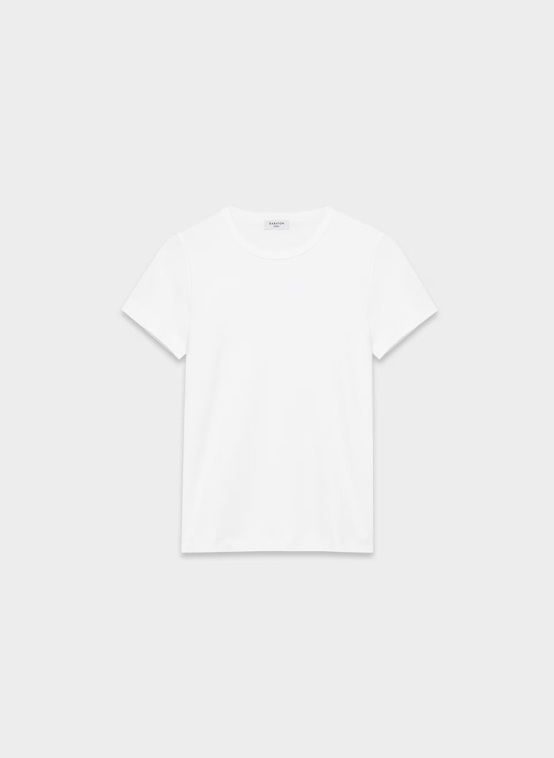 InterLock Cotton Wirth T-Shirt - WHITE
