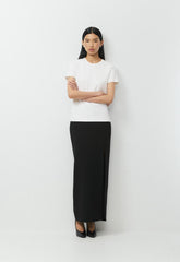InterLock Cotton Wirth T-Shirt - BLACK