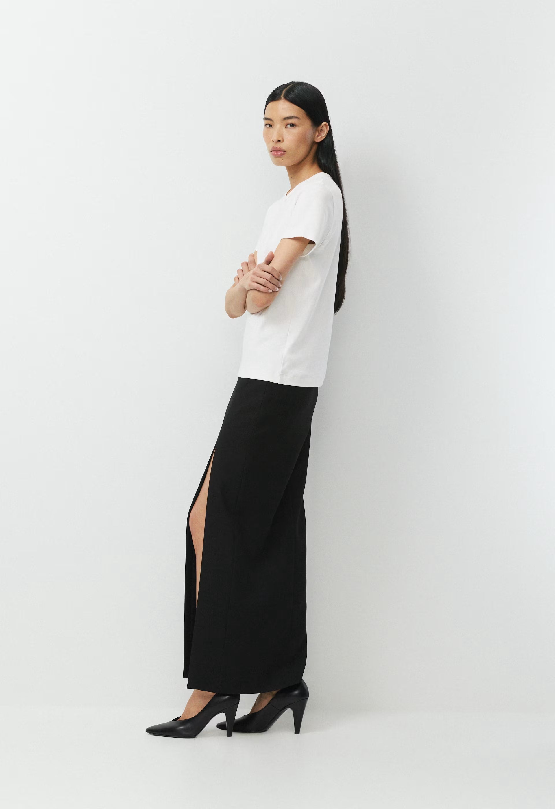InterLock Cotton Wirth T-Shirt - WHITE