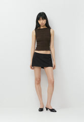 CottonWhisk™ Renoir Top - RICH MOCHA BROWN