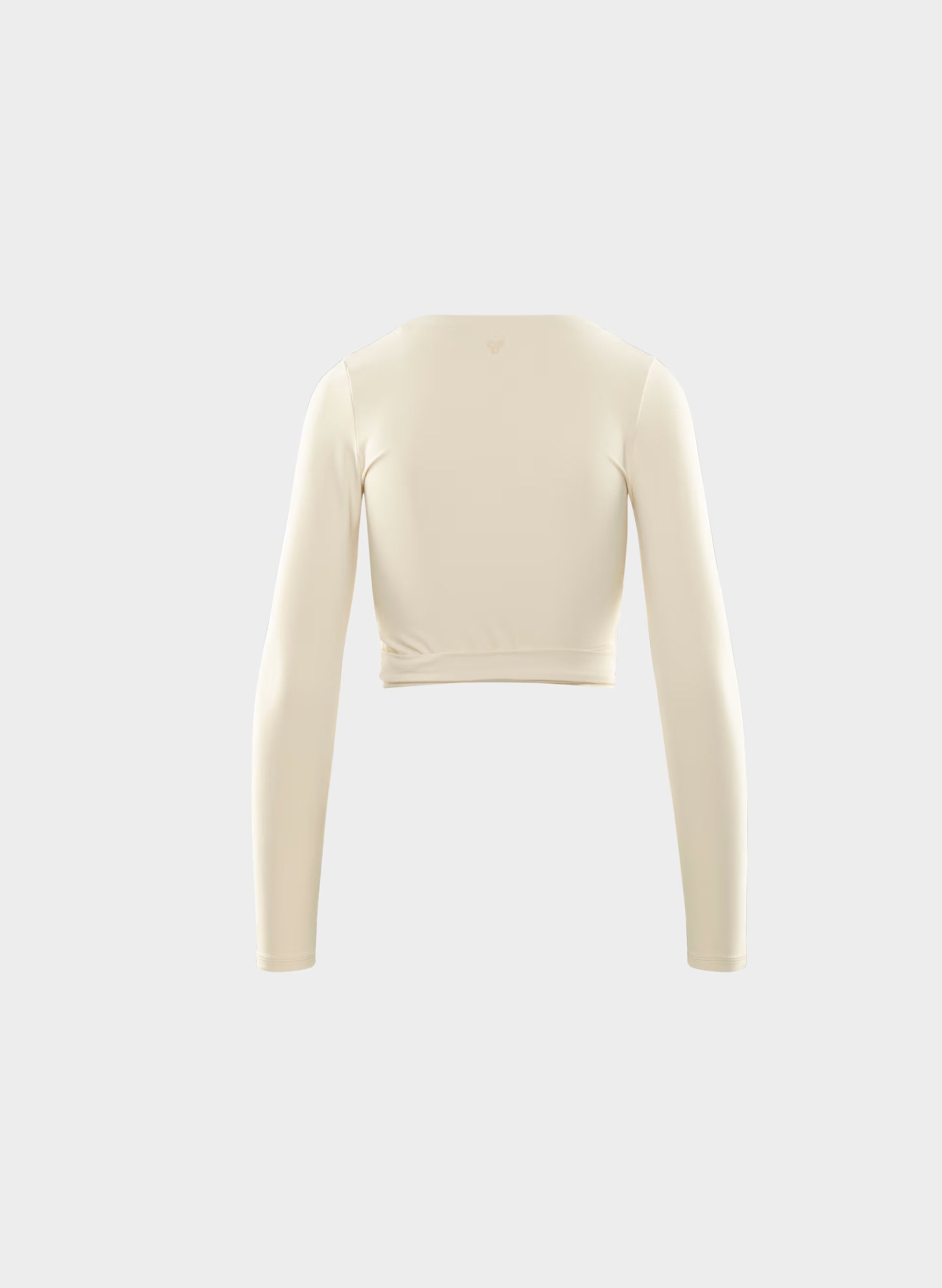 BUTTER Focal Wrap Longsleeve - SEASIDE CREAM