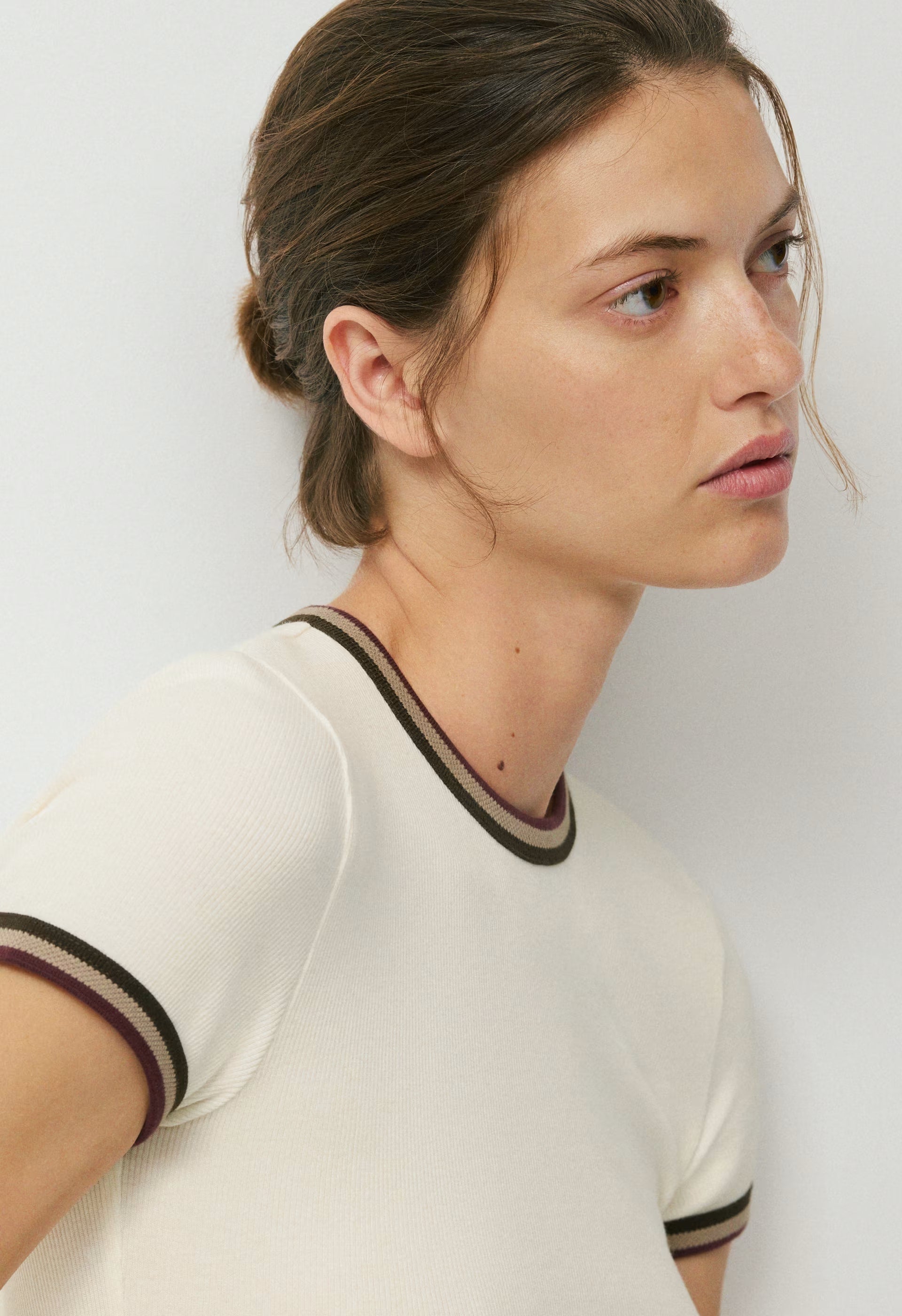 HomeStretch™ Rib Tune T-Shirt - LIGHT BIRCH/MULTI