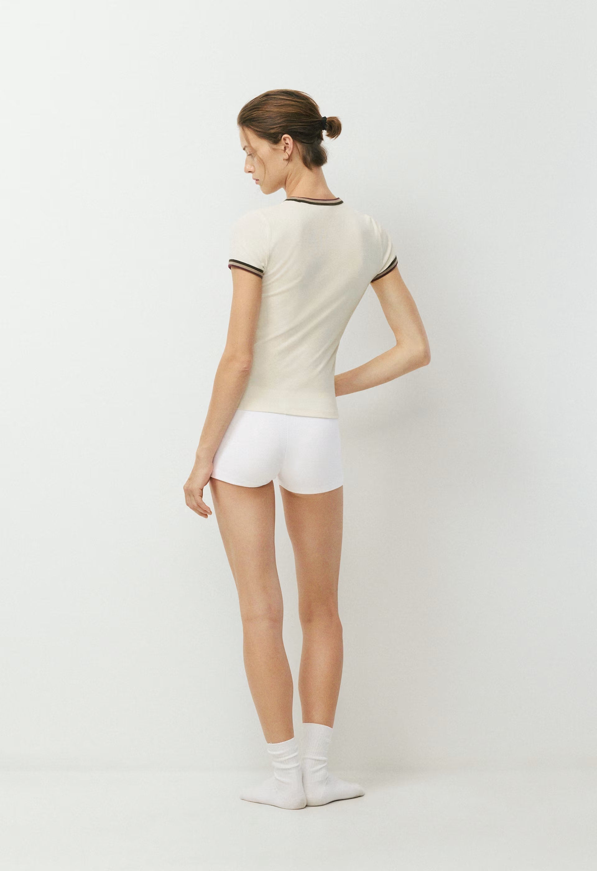 HomeStretch™ Rib Tune T-Shirt - LIGHT BIRCH/MULTI