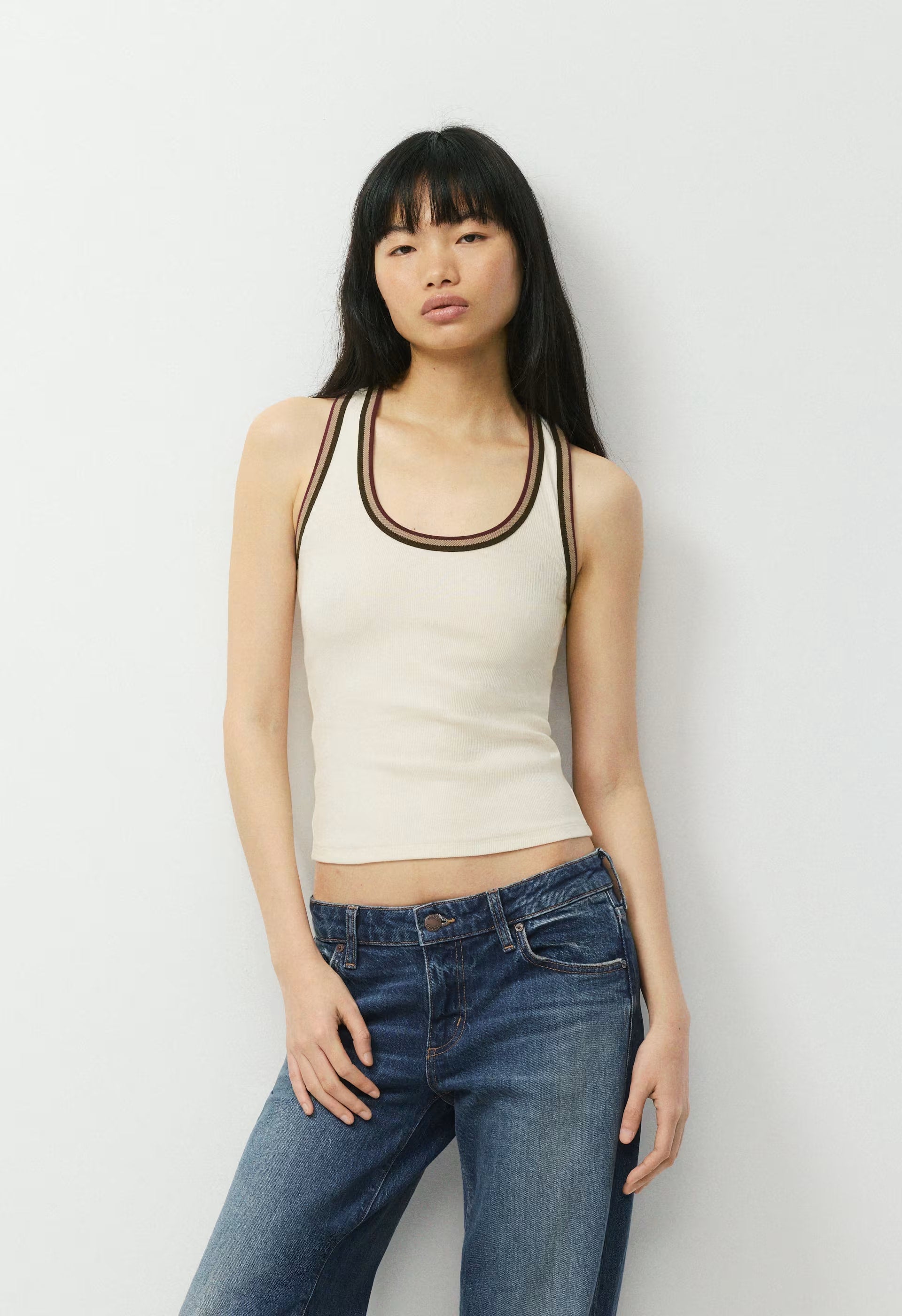 HomeStretch™ Rib Vinyl Tank - LIGHT BIRCH/MULTI