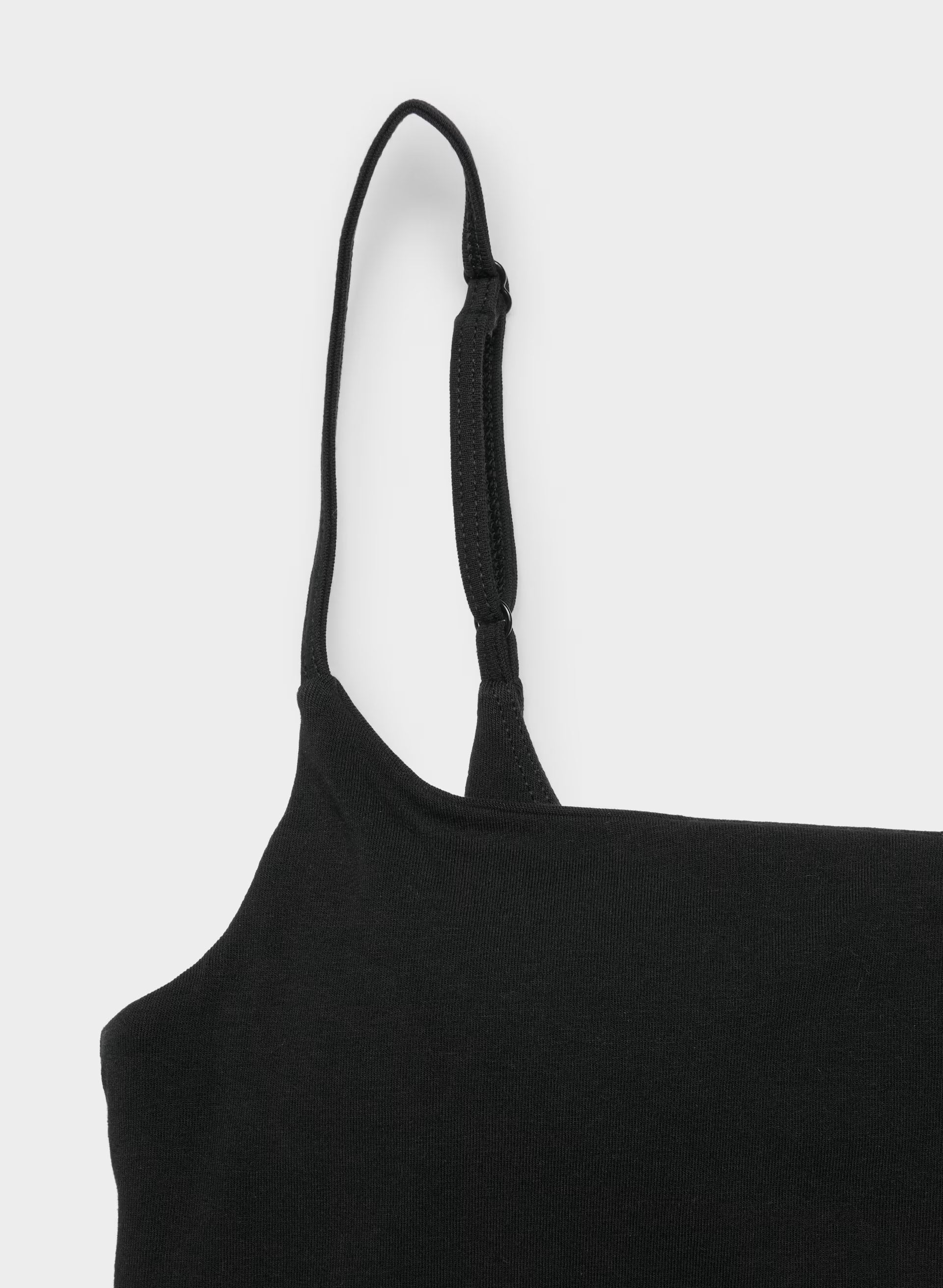 HomeStretch™ Smooth Capsule Comfort Tank - BLACK