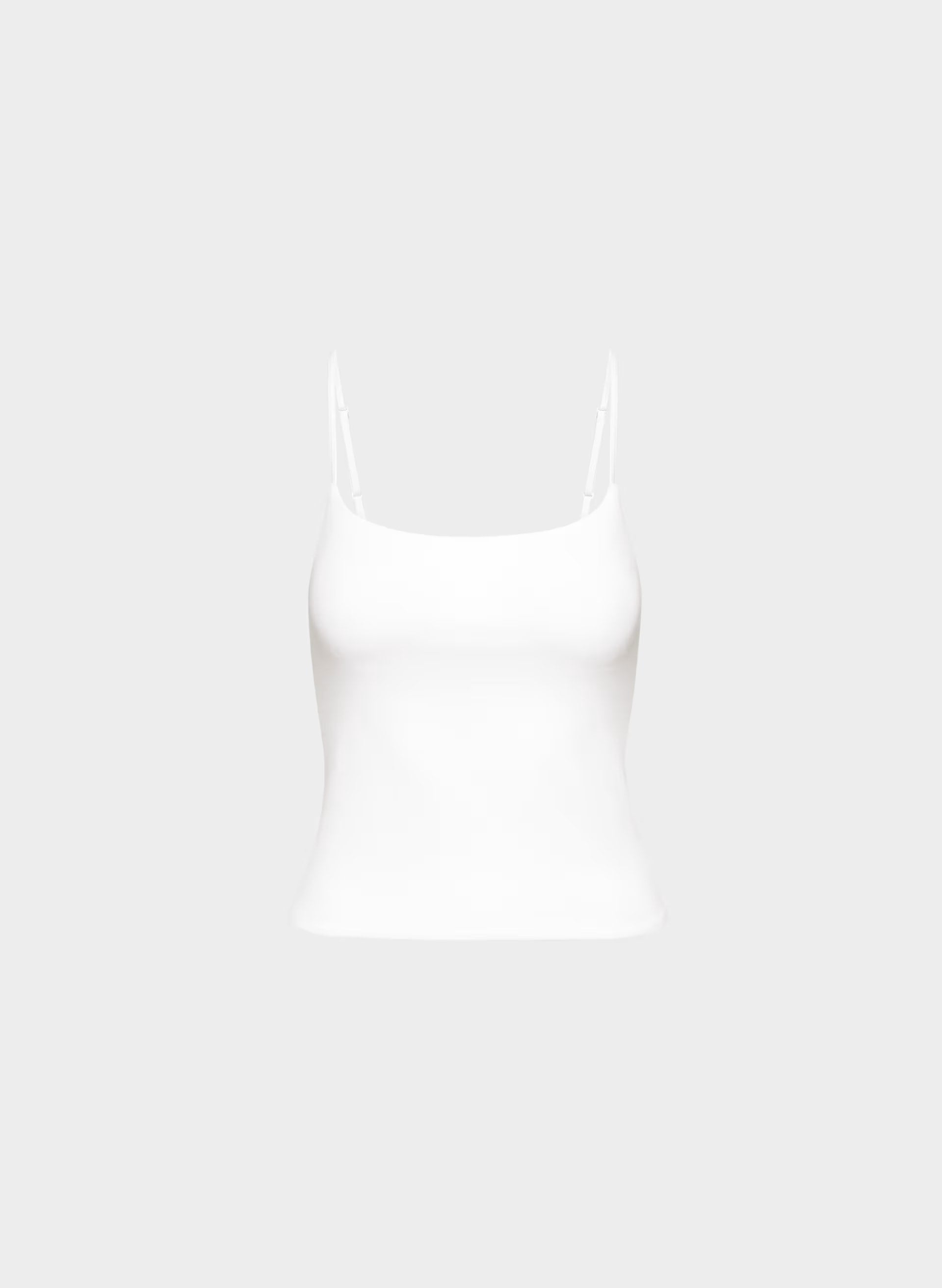 HomeStretch™ Smooth Capsule Comfort Tank - BRIGHT WHITE