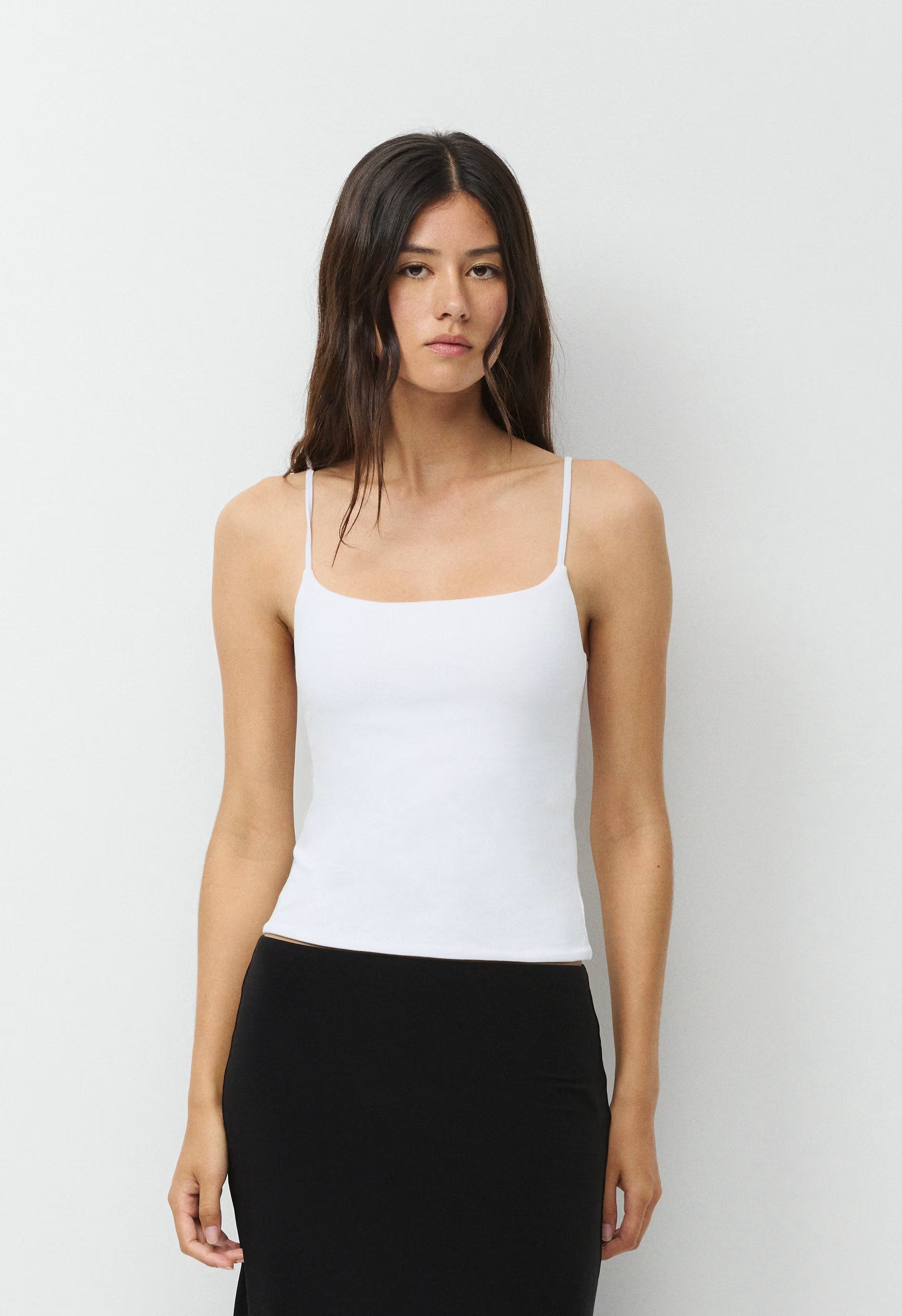 HomeStretch™ Smooth Capsule Comfort Tank - HEATHER DARK GREY