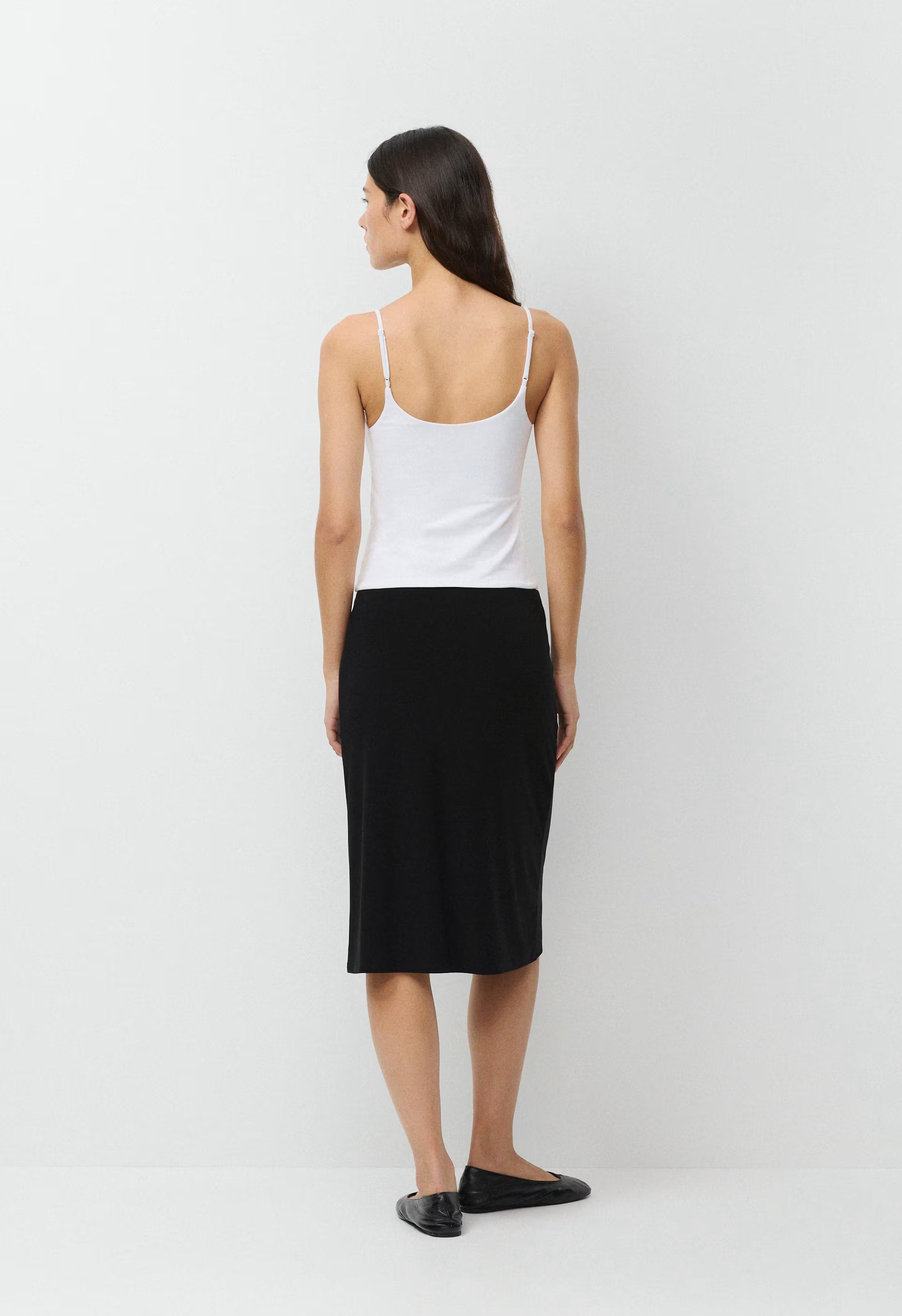HomeStretch™ Smooth Capsule Comfort Tank - BRIGHT WHITE