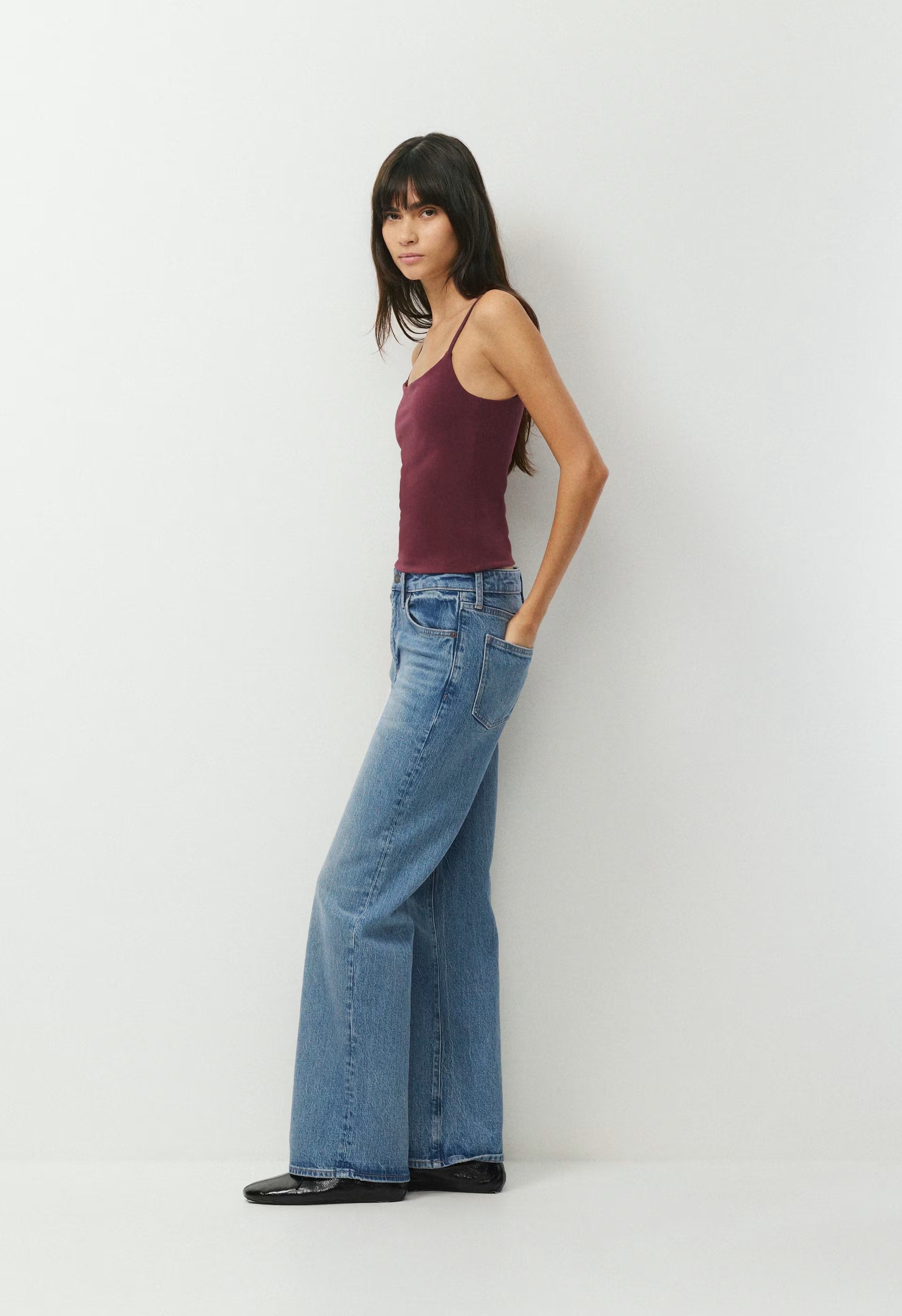 HomeStretch™ Smooth Capsule Comfort Tank - GALA PLUM
