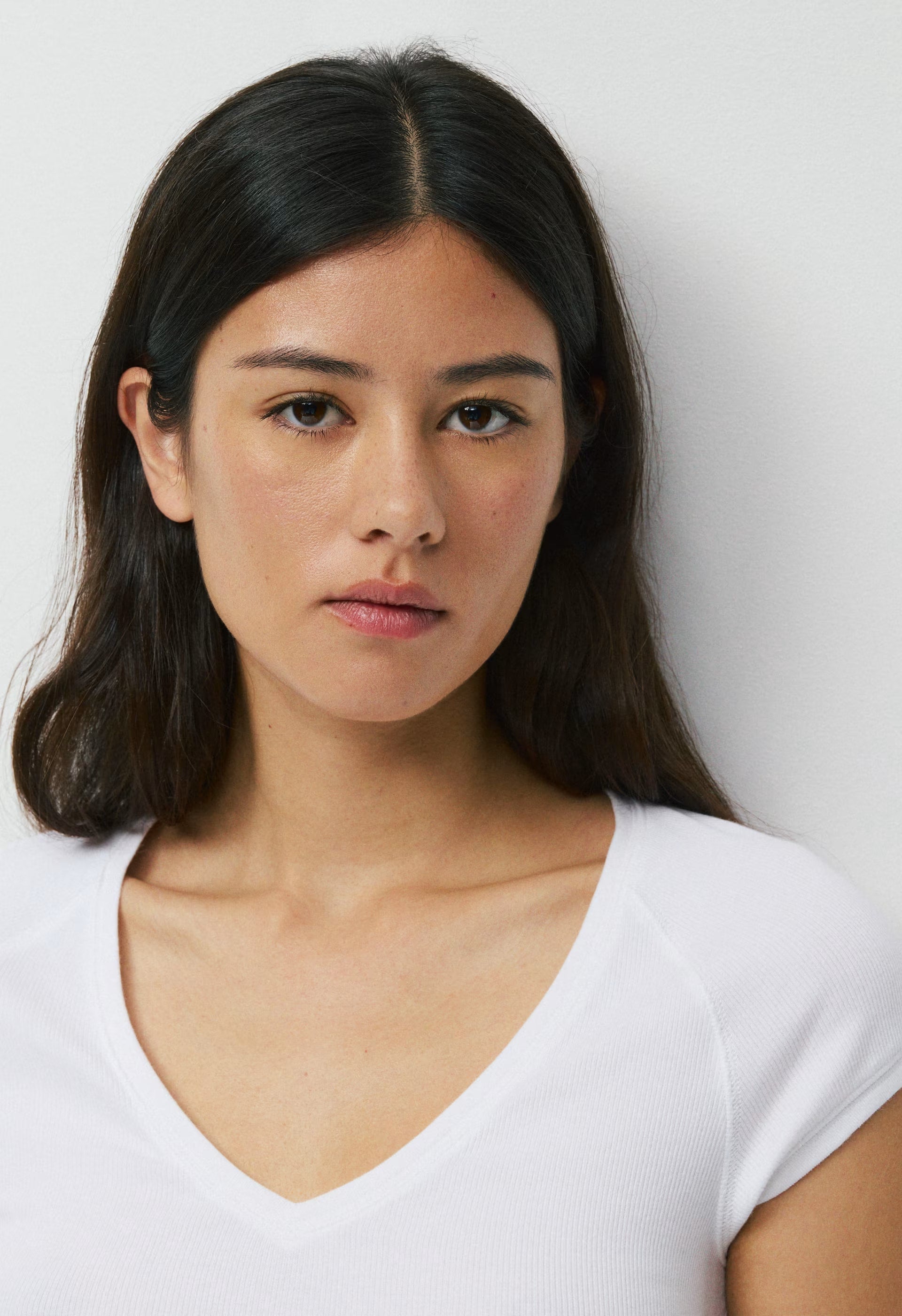 HomeStretch™ Rib Location T-Shirt - WHITE
